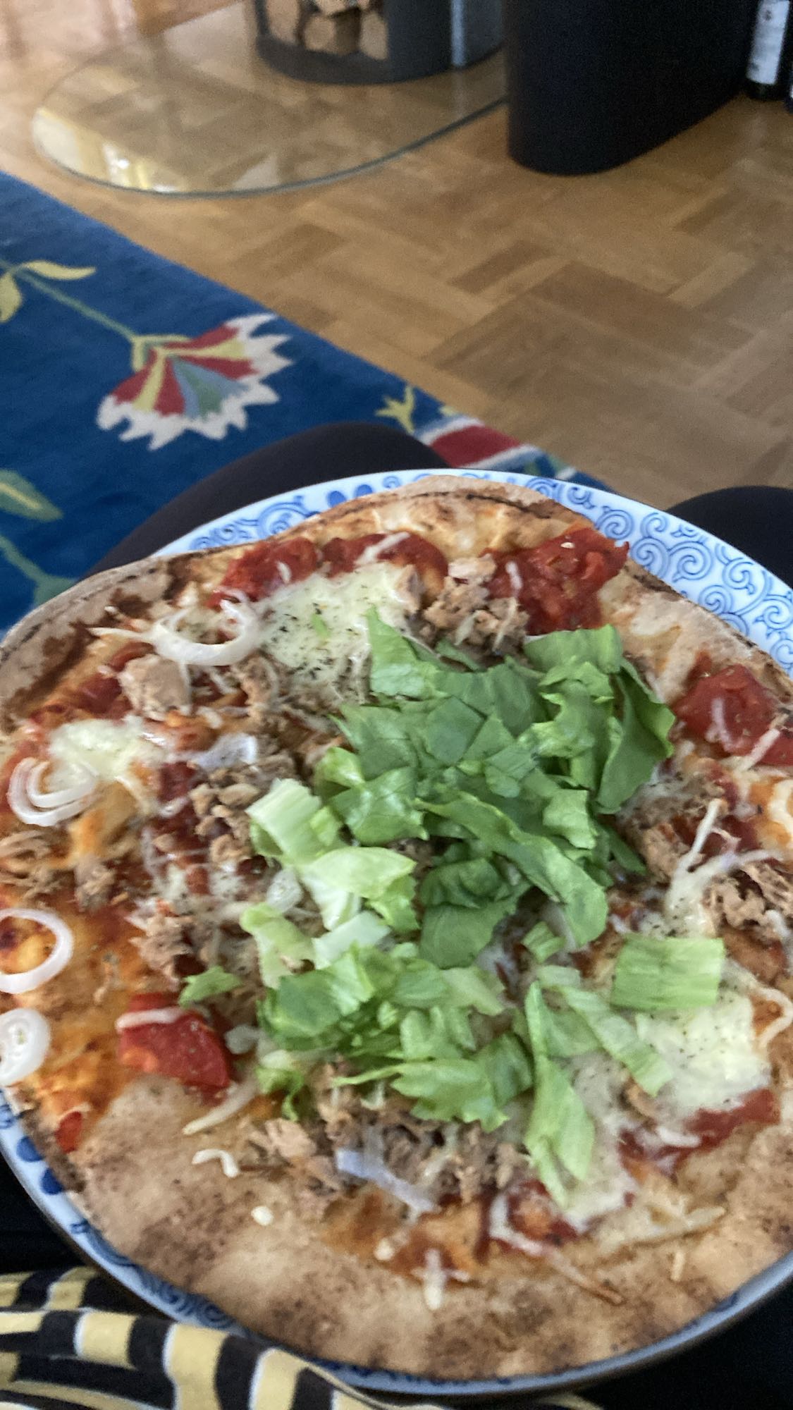 Tonfiskpizza med Lina Vista