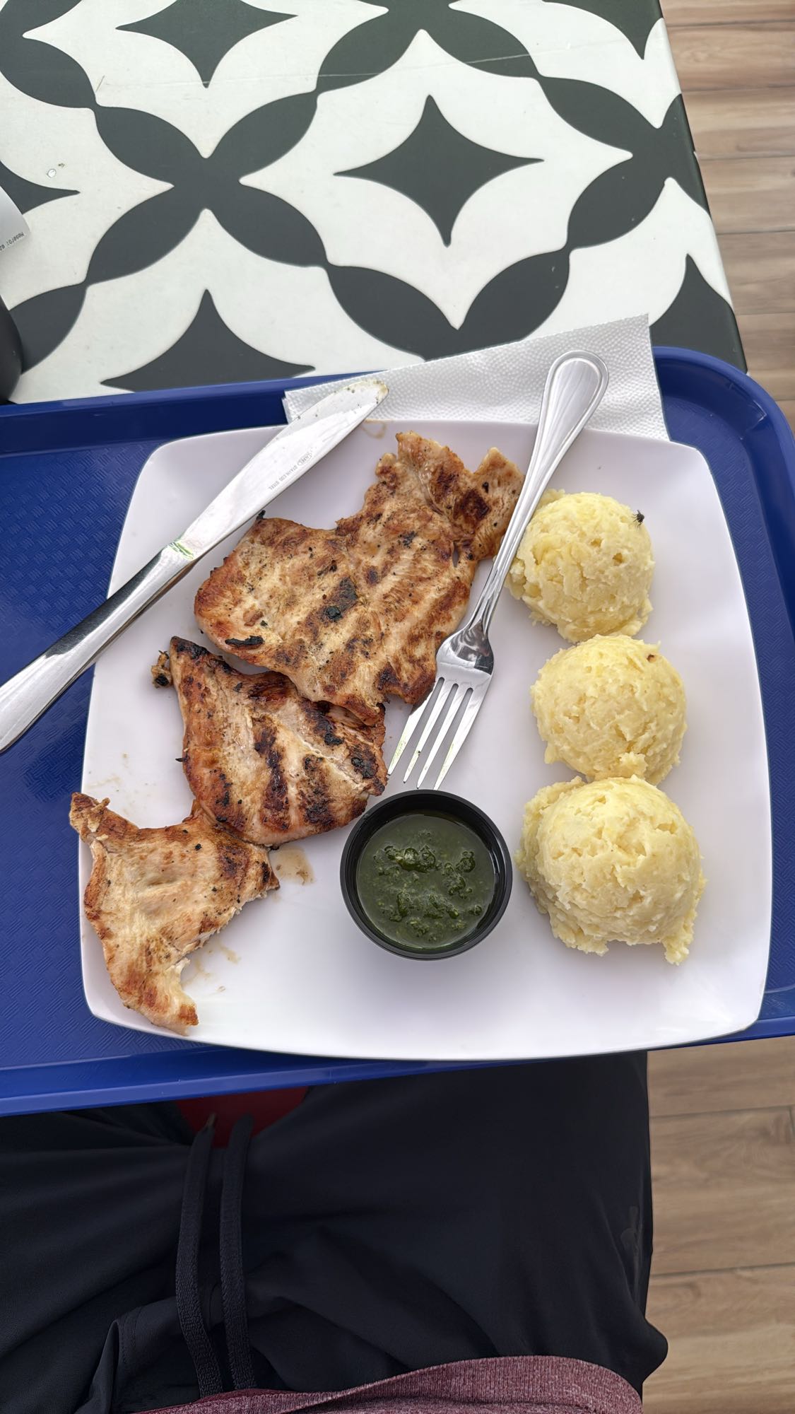 Grilled Chicken Mash