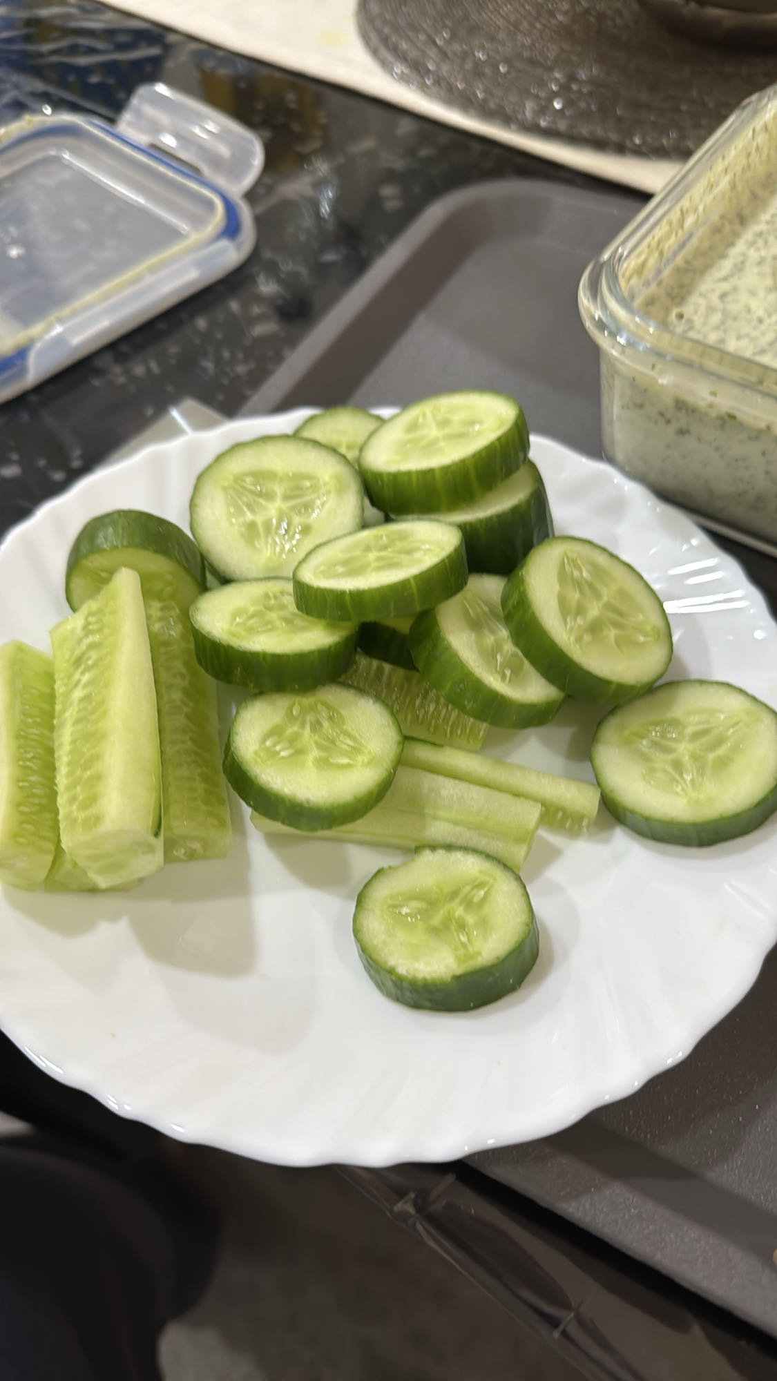 Sliced Cucumber