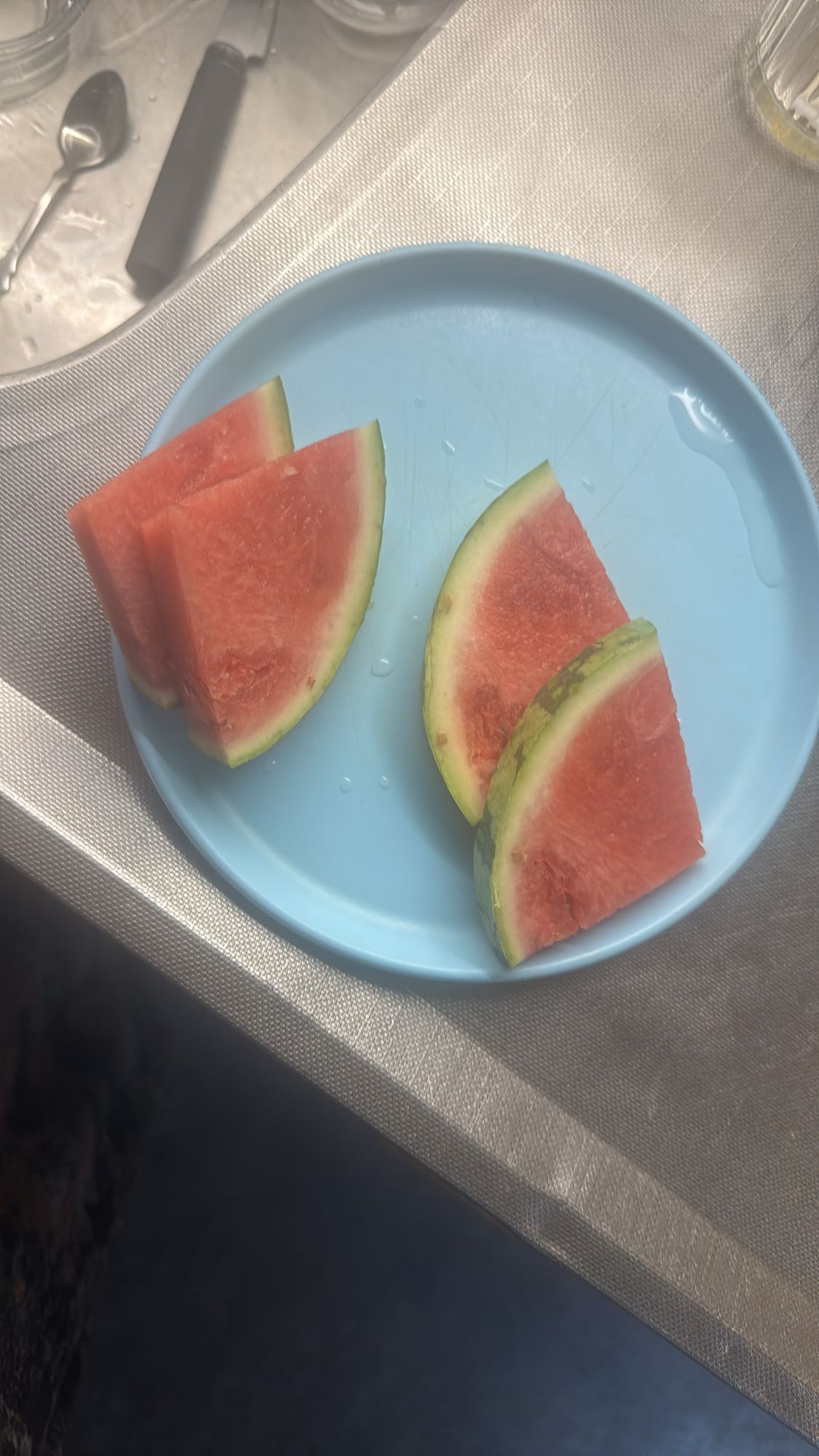 Vattenmelonbitar