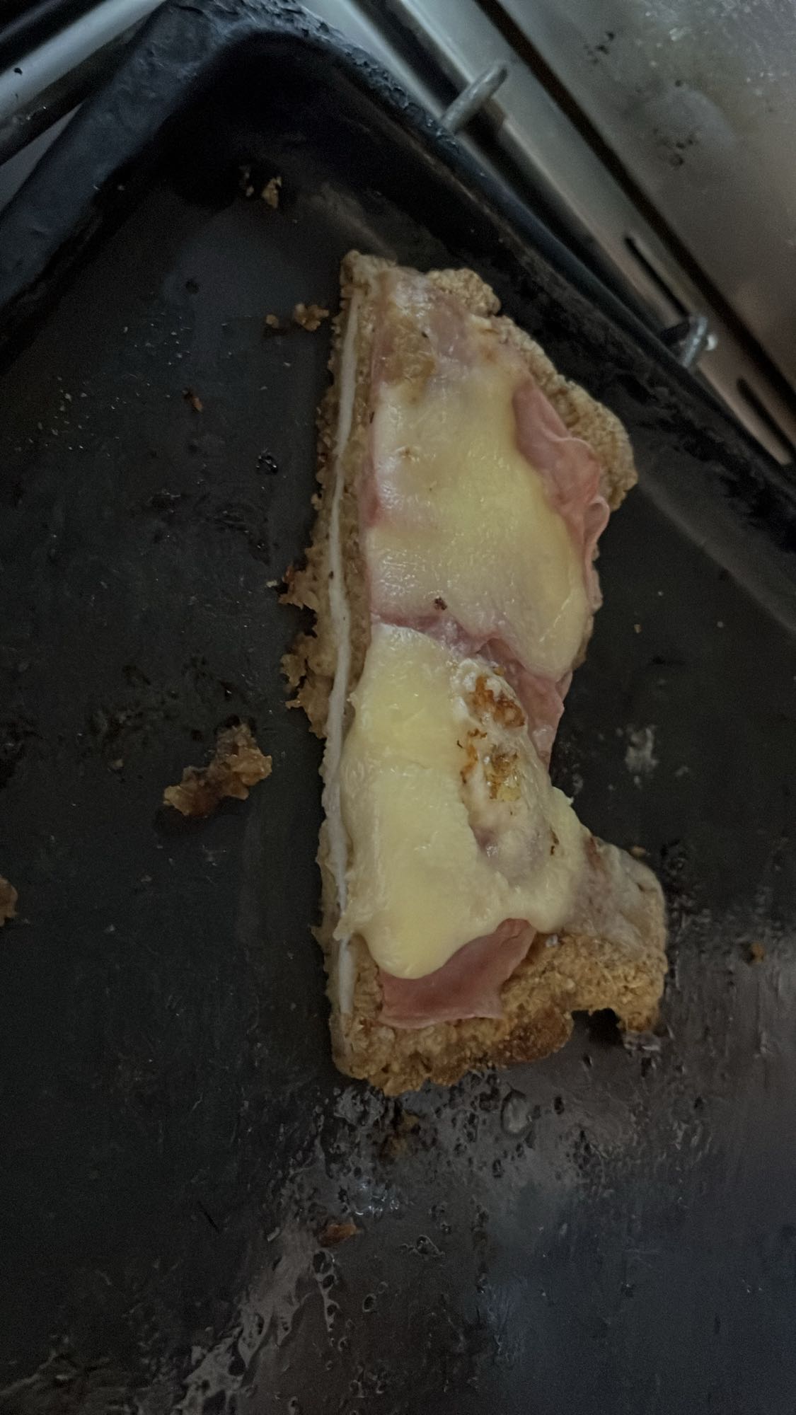 milanesa con jamón y queso