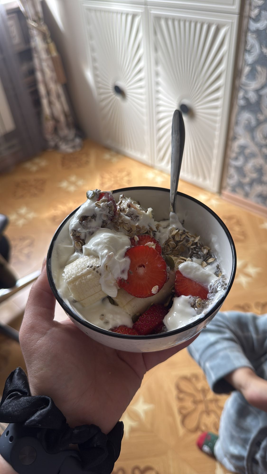 Yogurt Fruit Granola Bowl