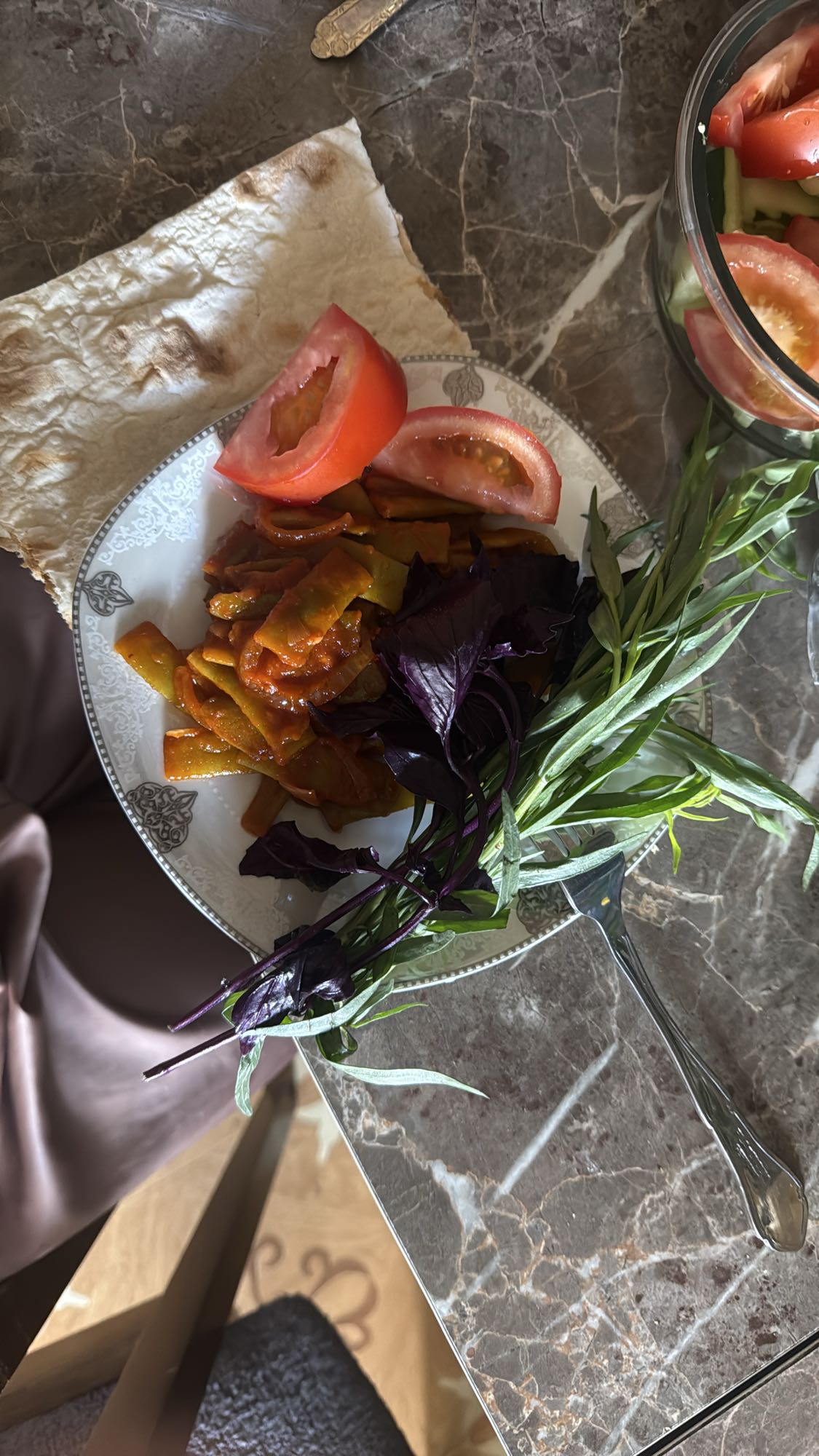 Lavash Veg Plate