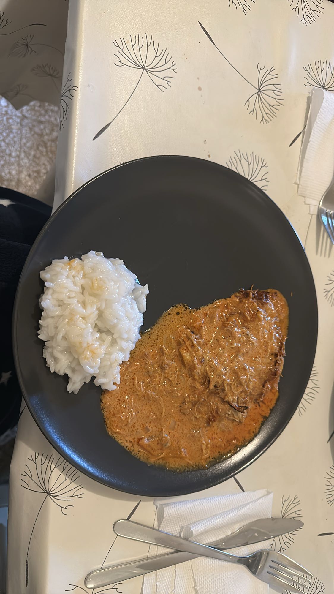 Creamy Meat with Rice