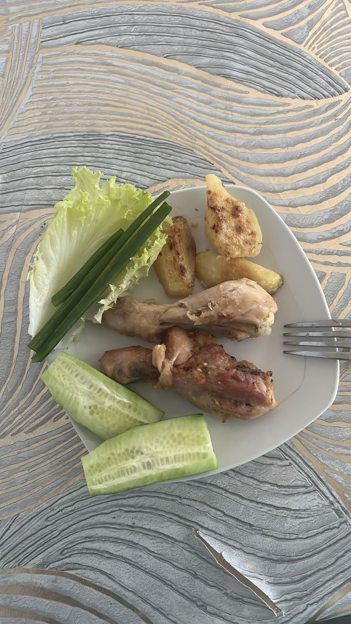 Курица с овощами