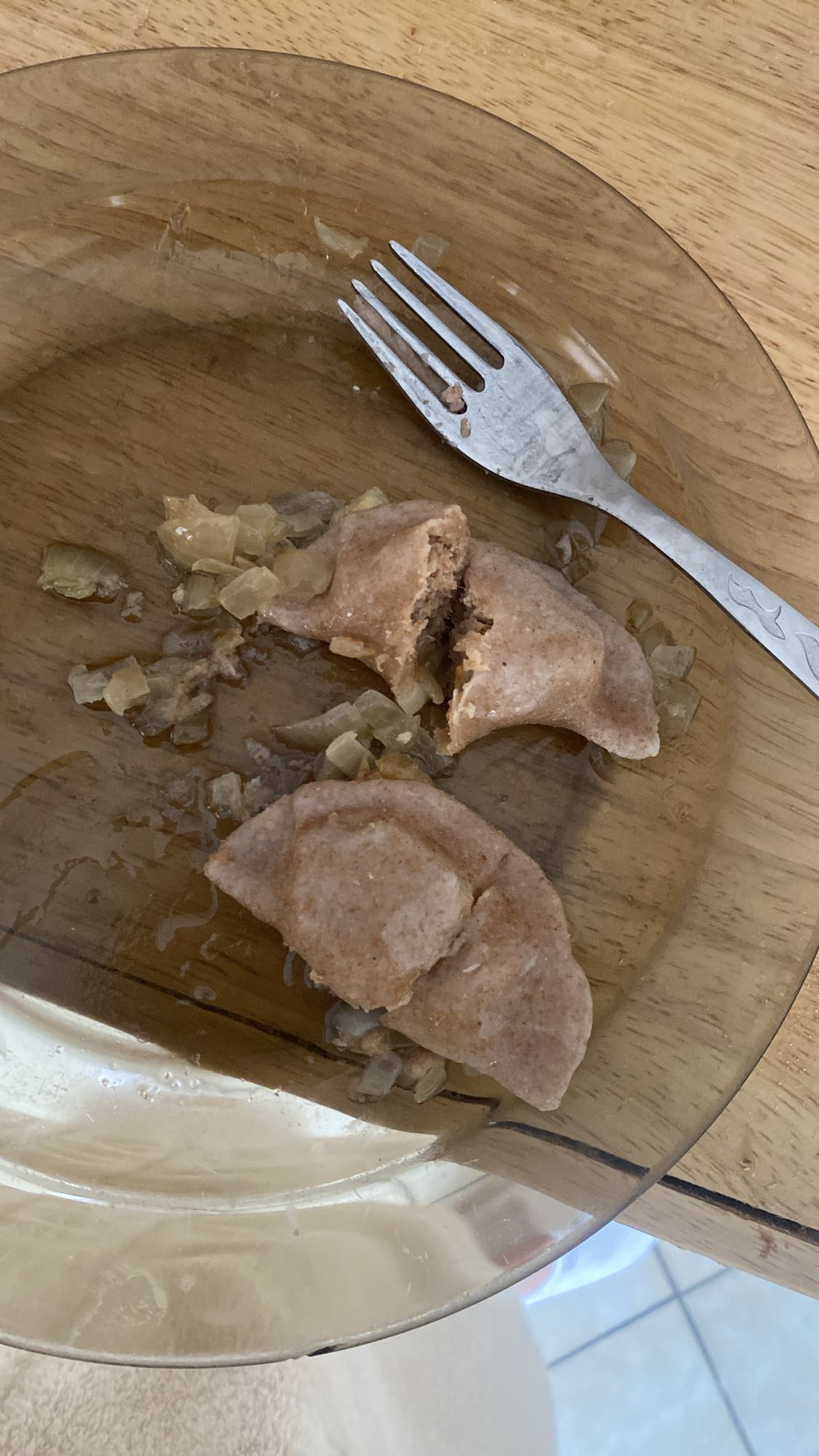 Pierogi z cebulą