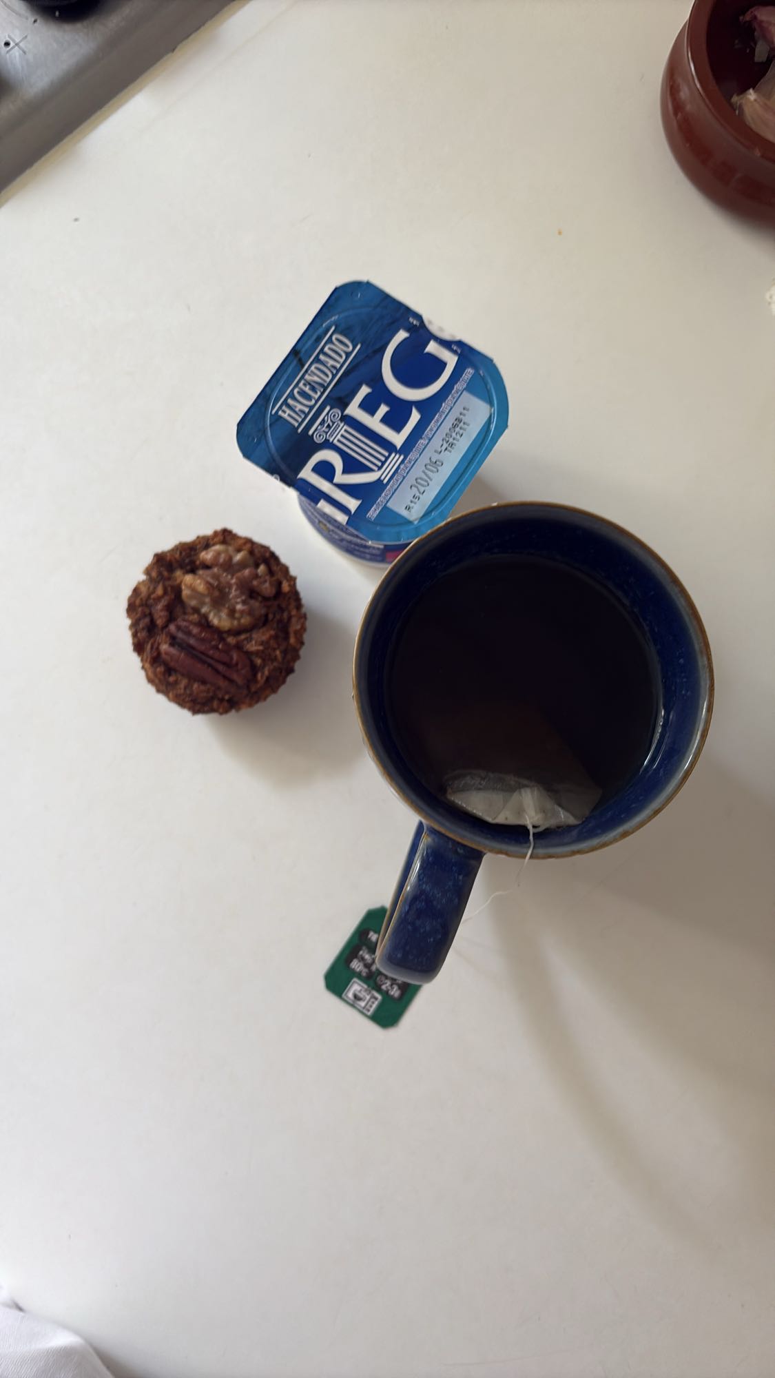 Tea with Greek Yogurt