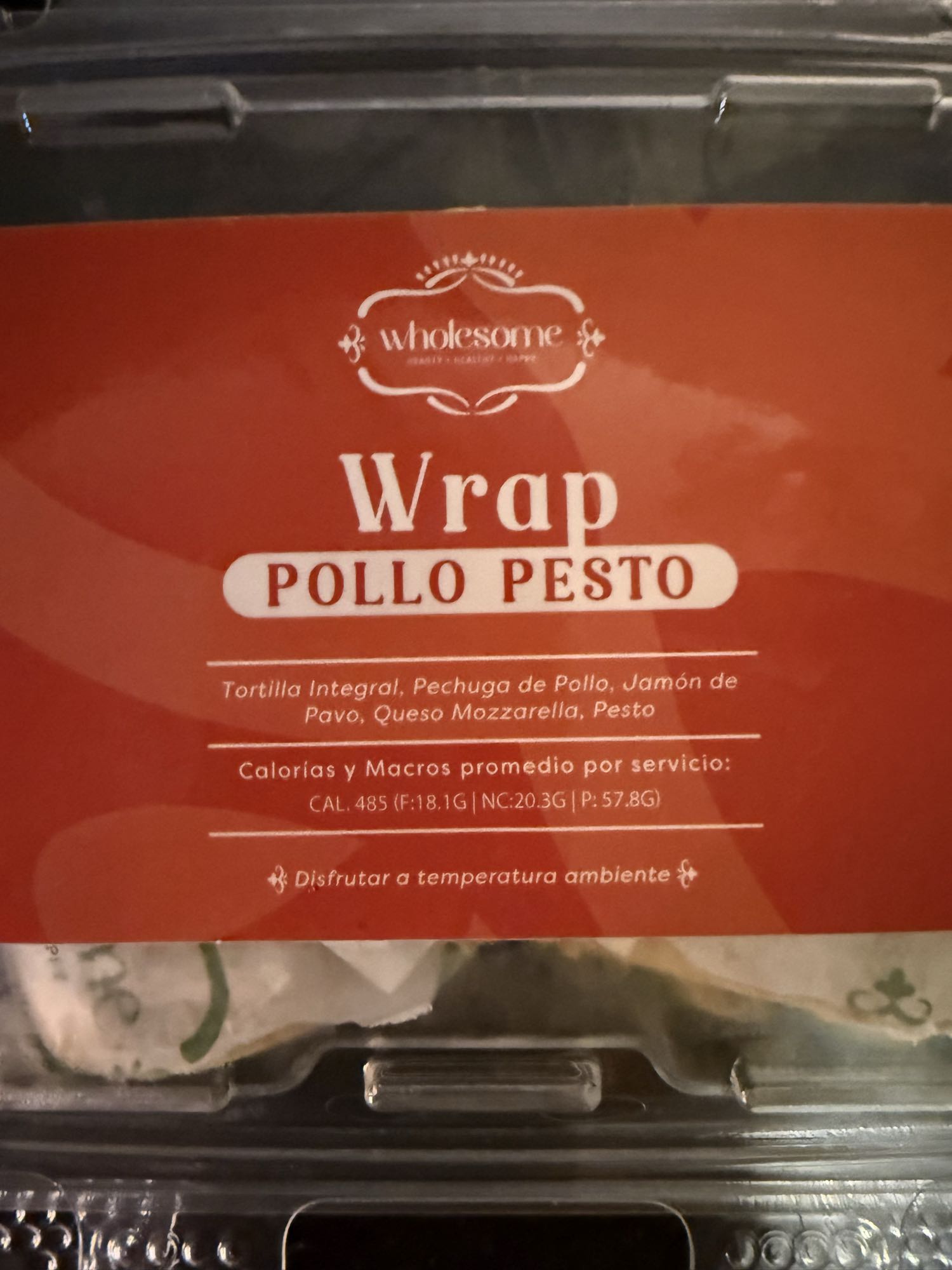 Chicken Pesto Wrap