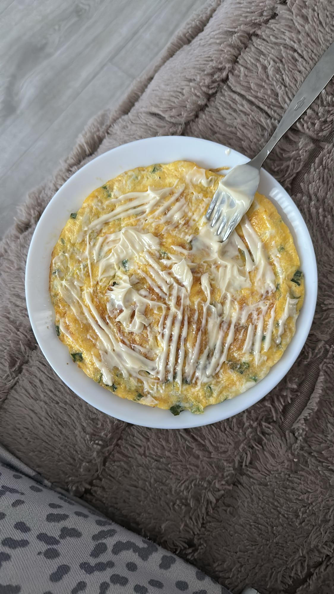 Omlet z majonezem