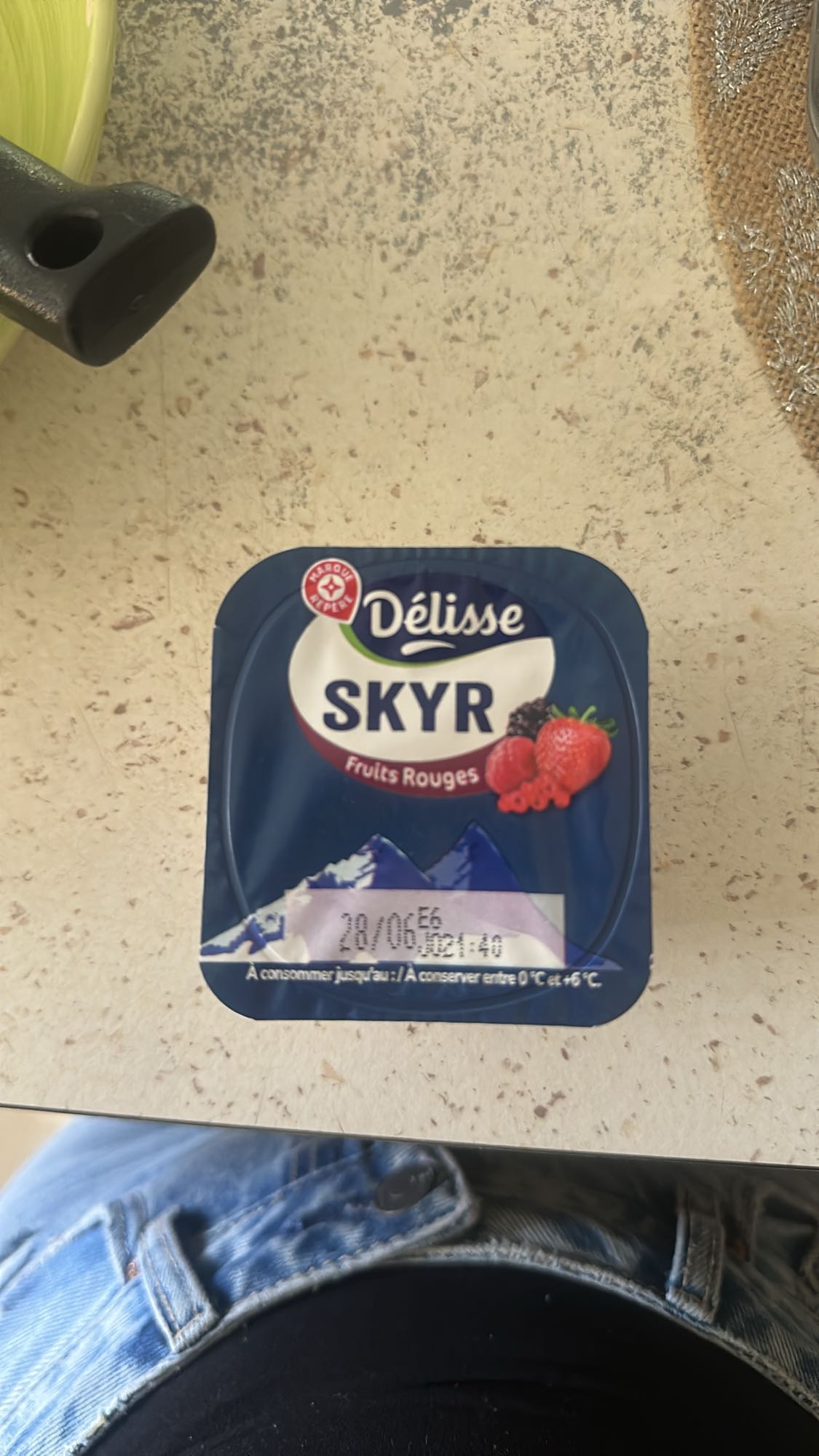 Skyr fruits rouges