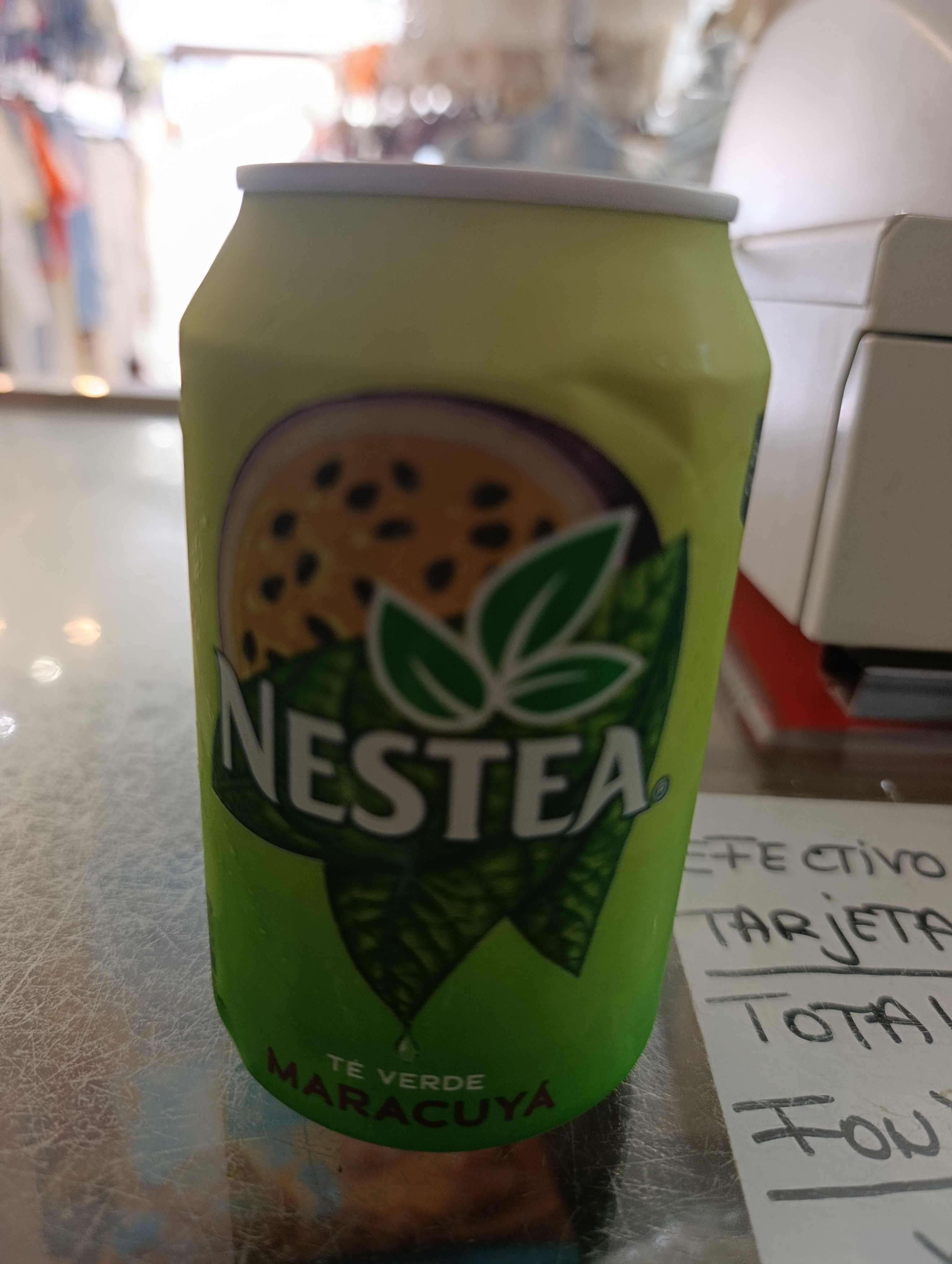 té verde maracuyá