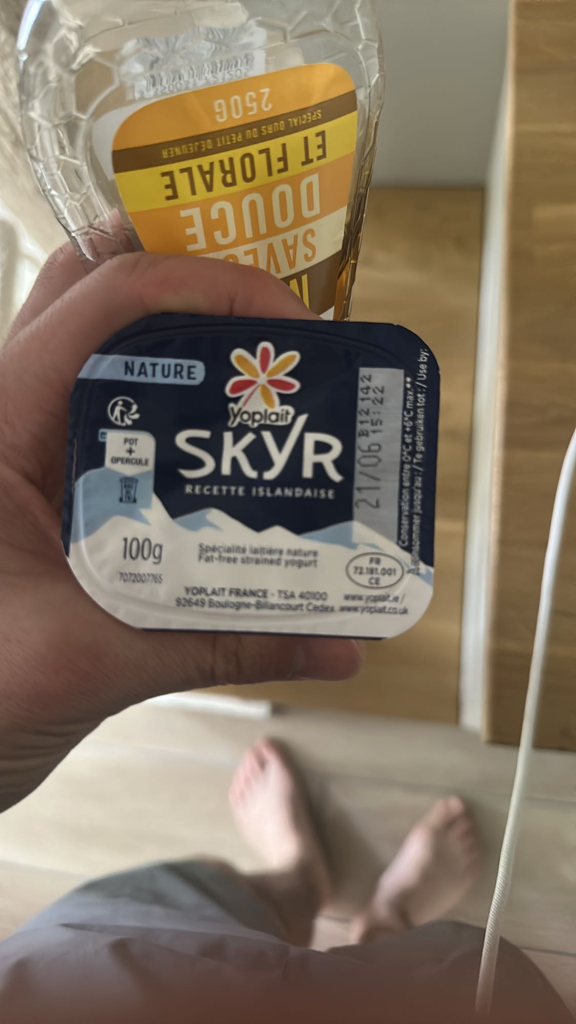 Skyr et sauce douce