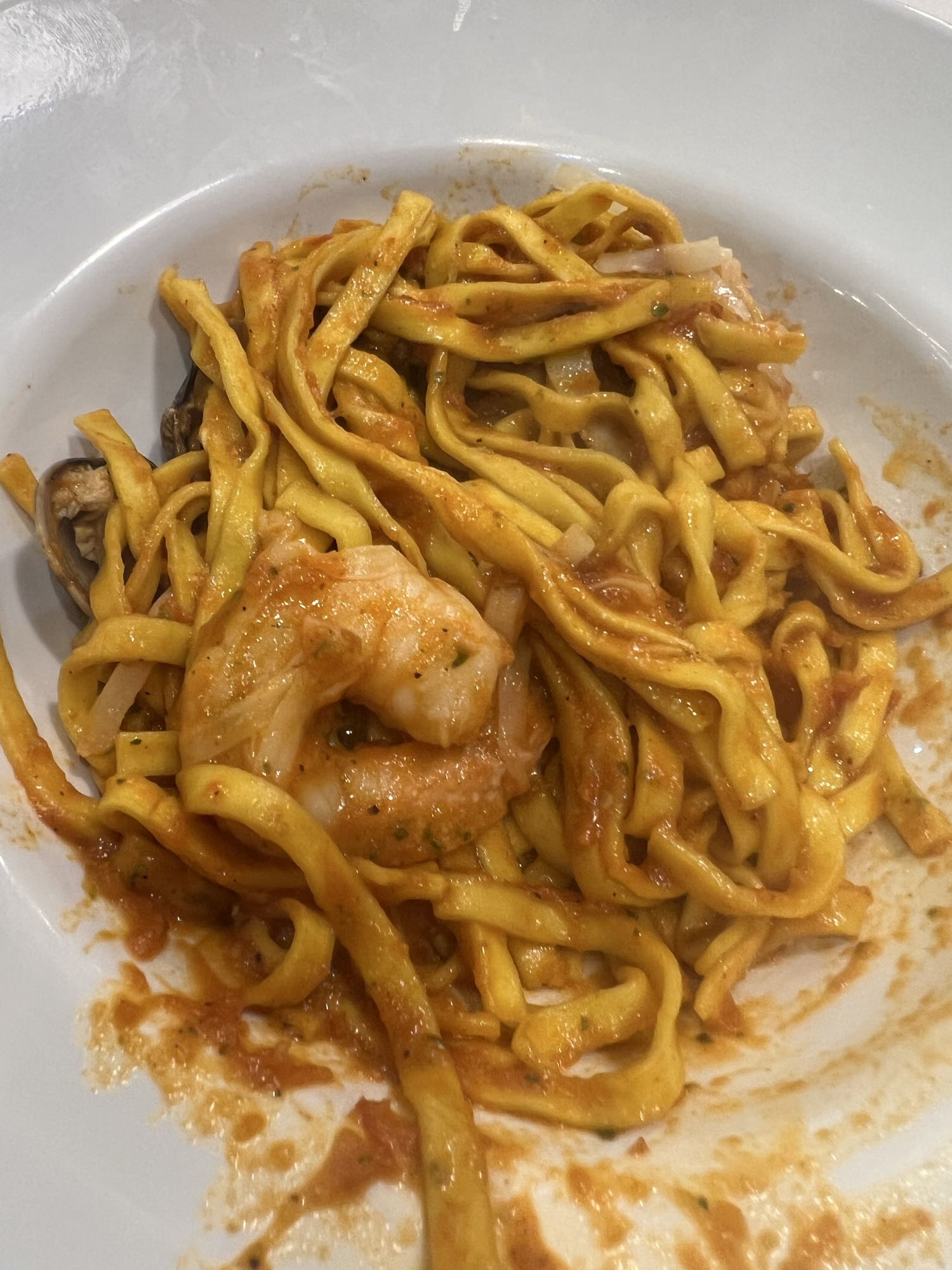Shrimp Tomato Pasta