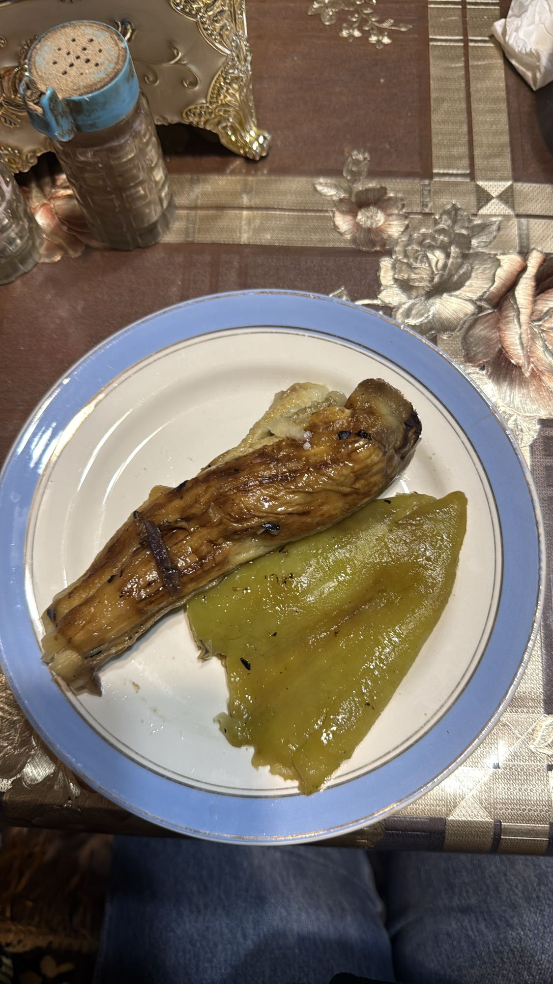 Grilled Eggplant Pepper