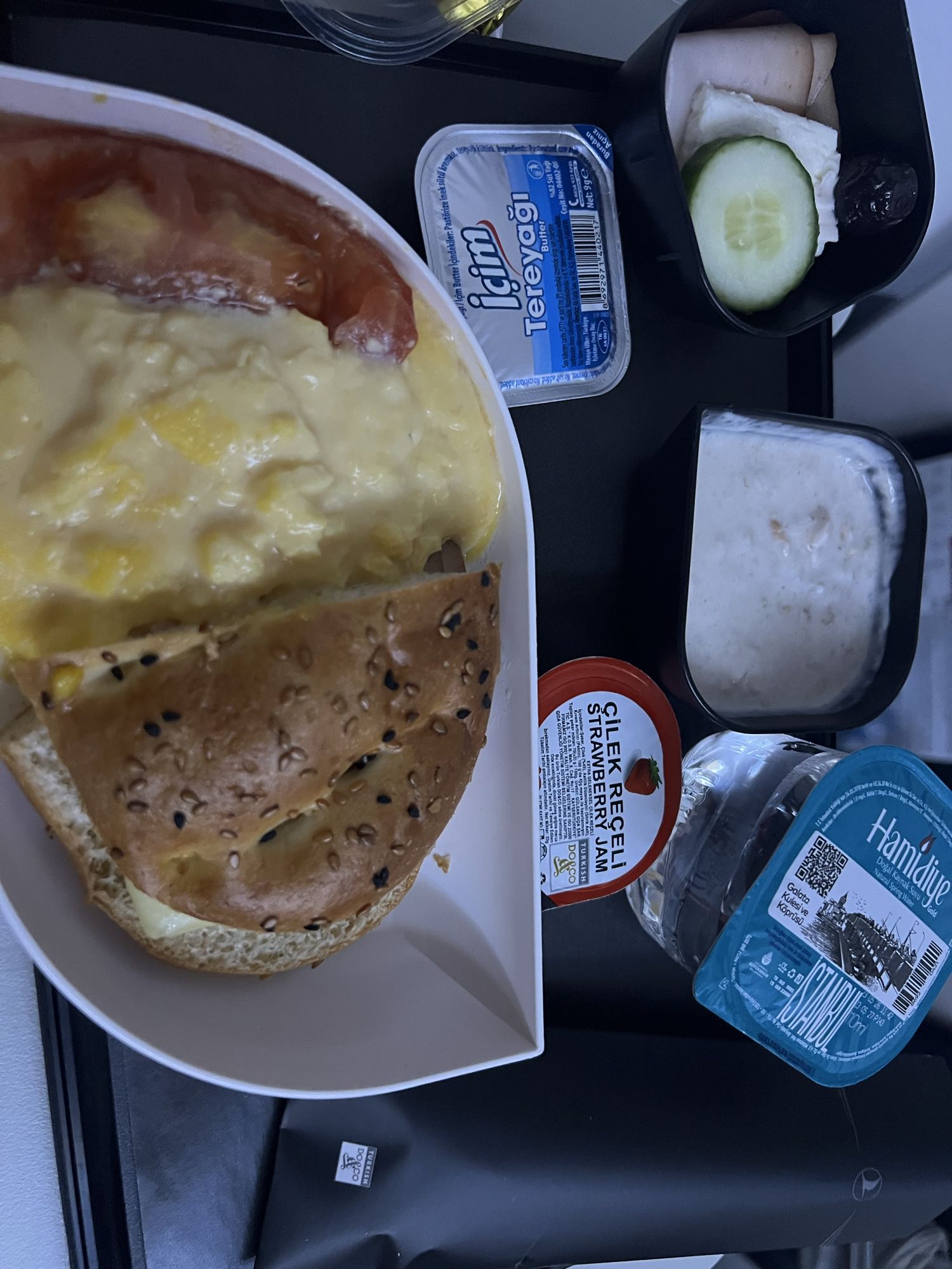 Cheesy Egg Bun Breakfast