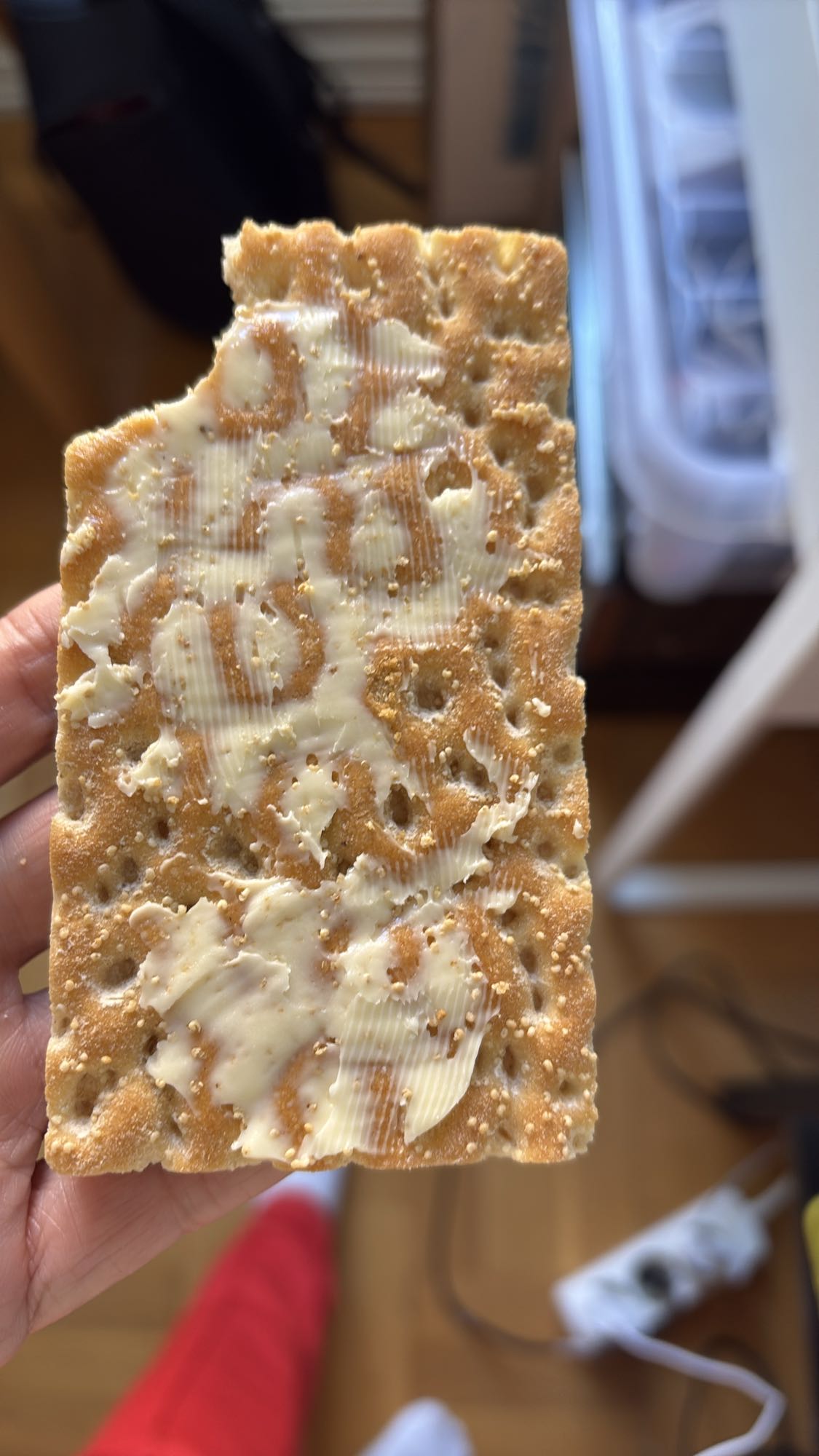 Knäckebröd med smör