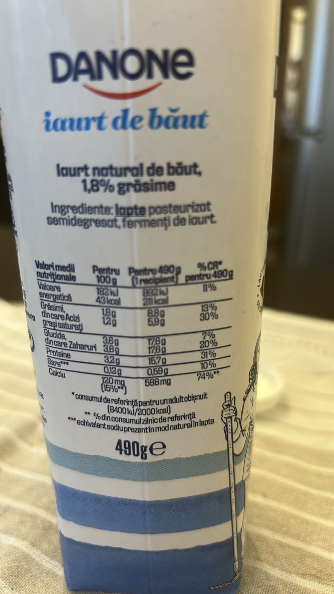 Iaurt de baut natural