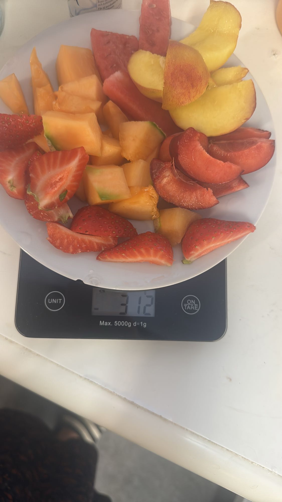 Frukttallrik