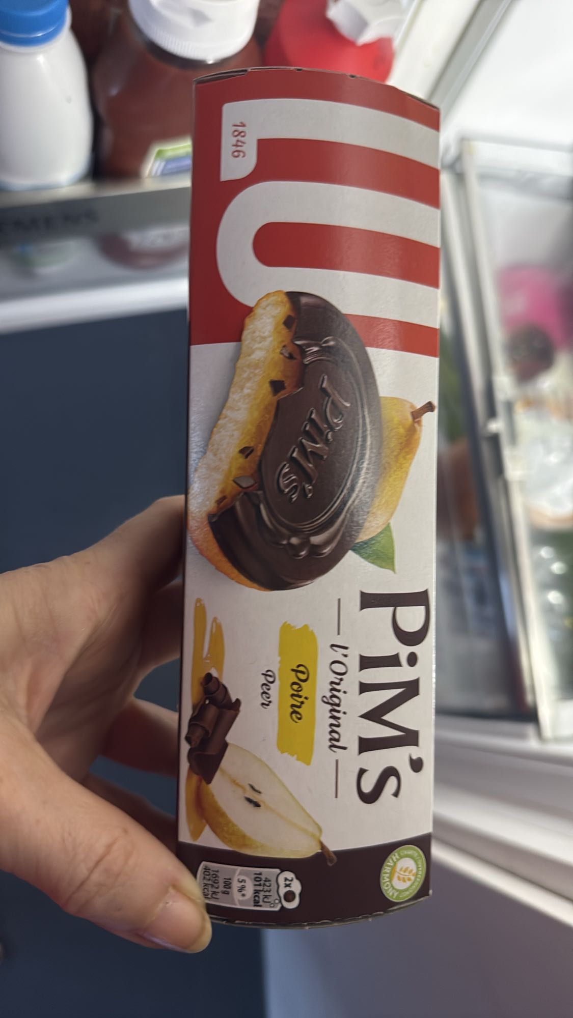 Perenkoekjes met chocola
