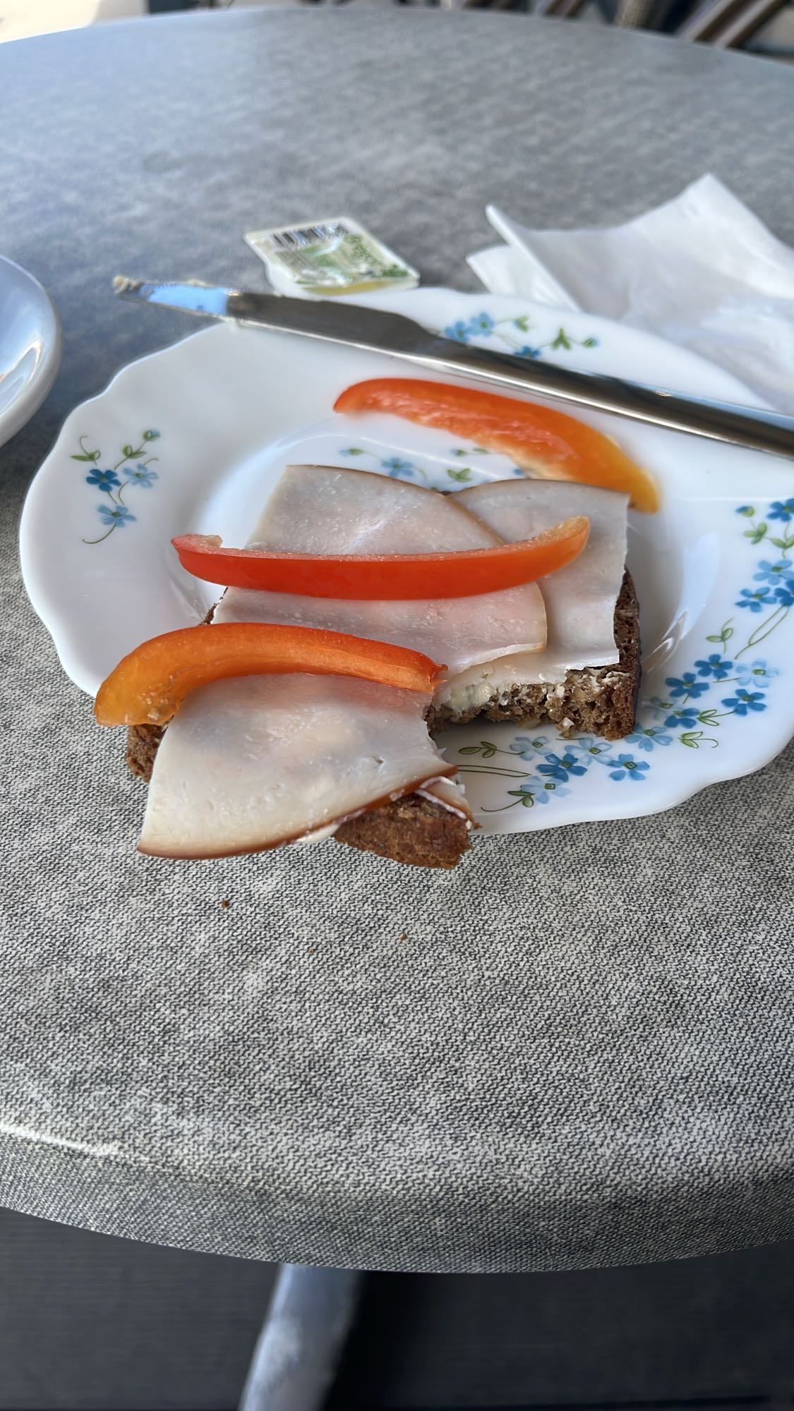 Smörgås med kalkon