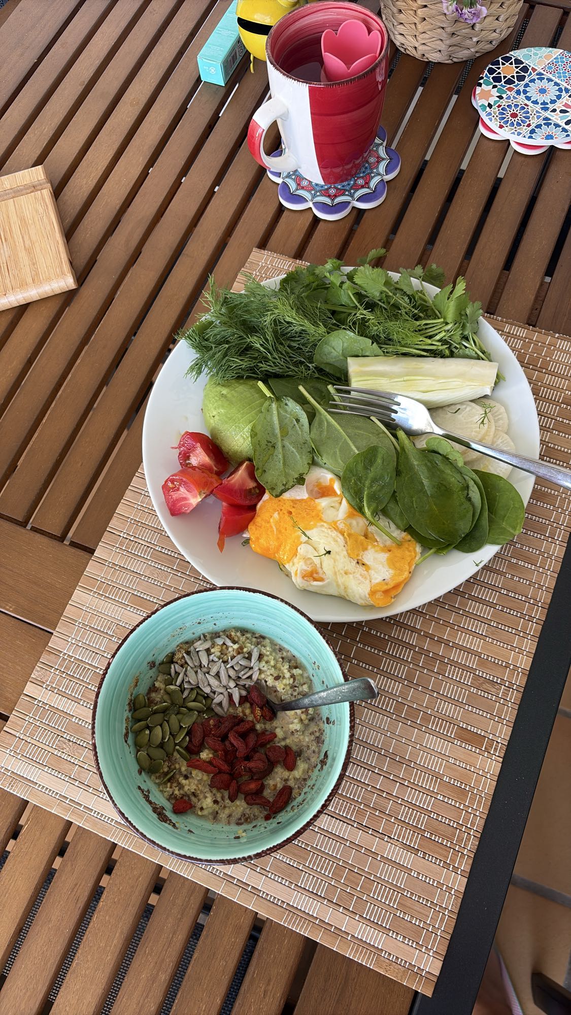 Millet Bowl and Greens