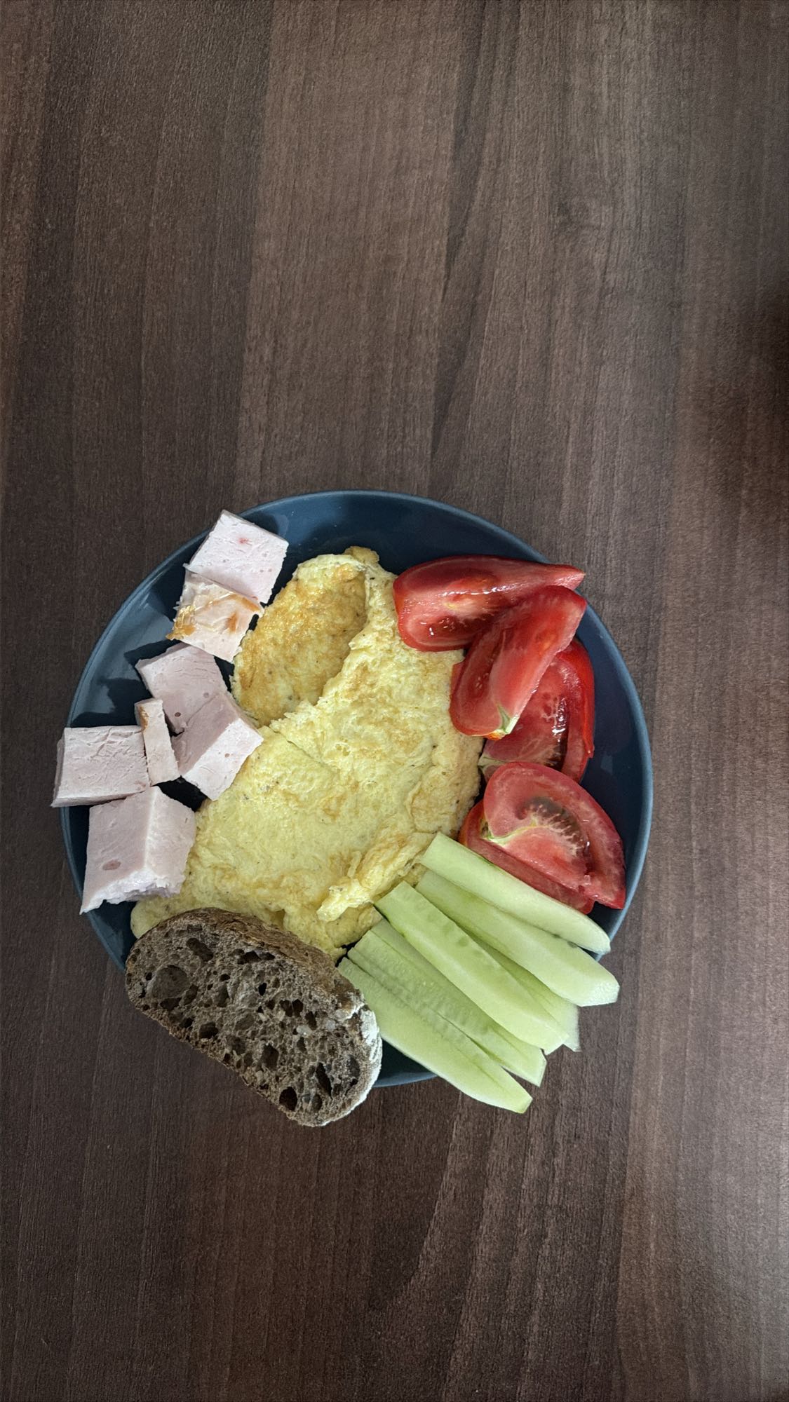 Omletă cu curcan