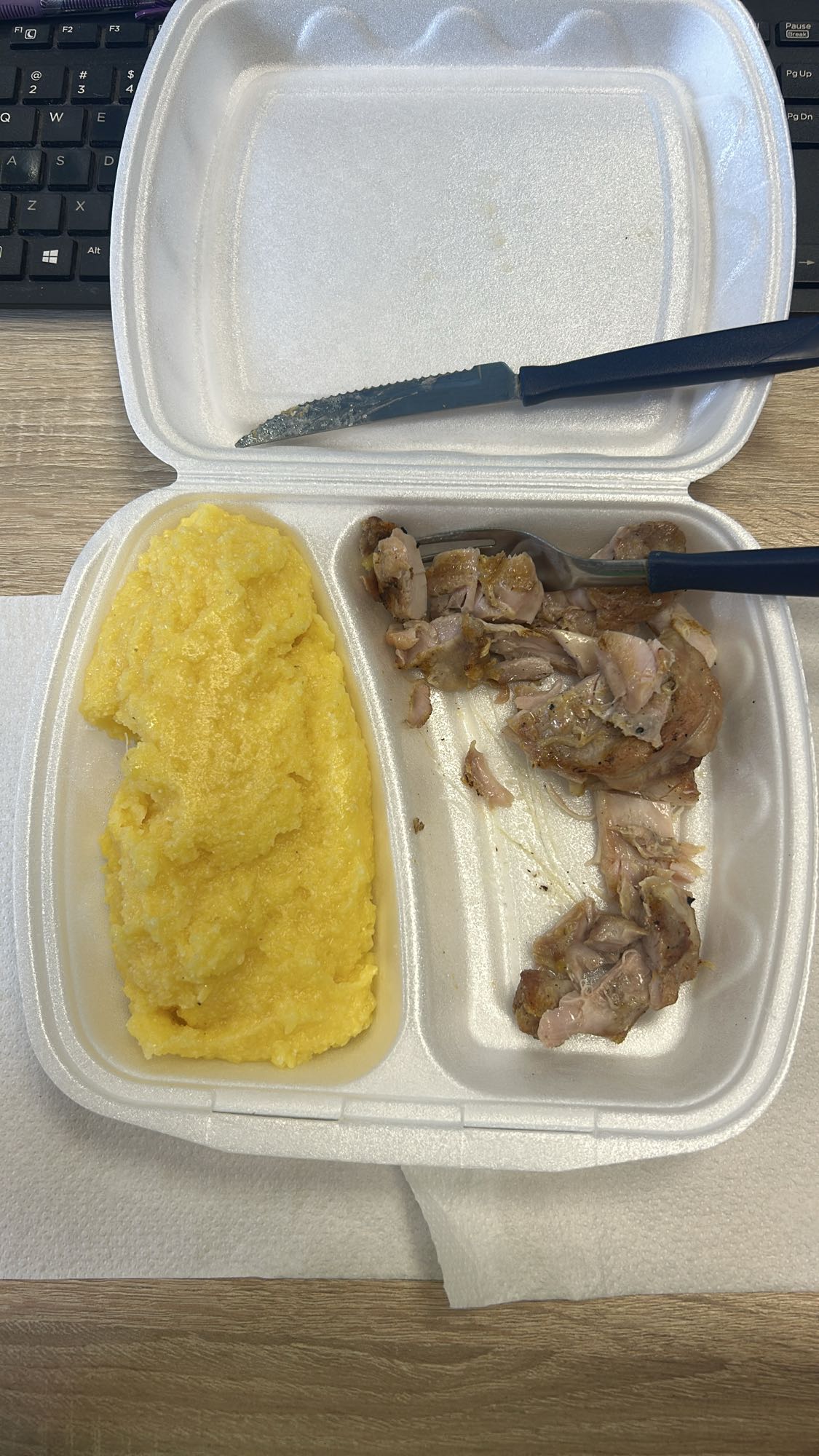Mamaliga cu carne