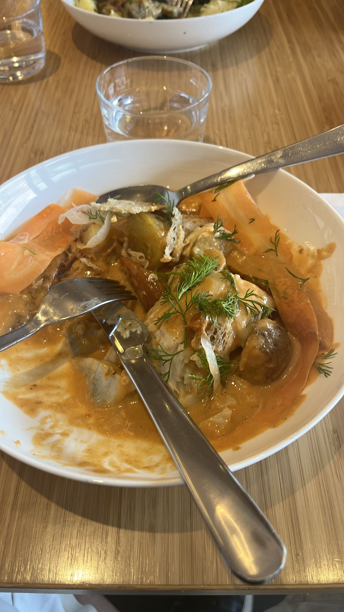 Lax med svampsås