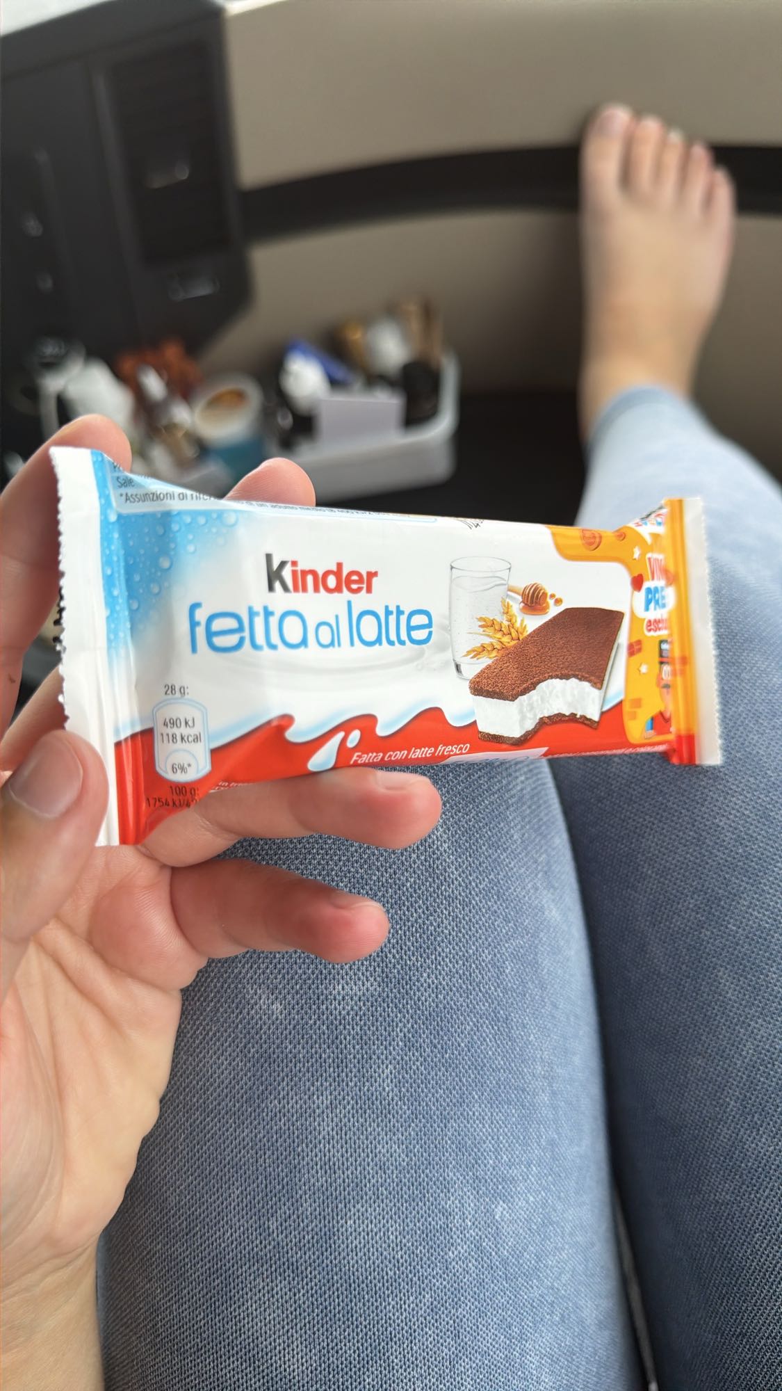 Kinder Fetta al Latte