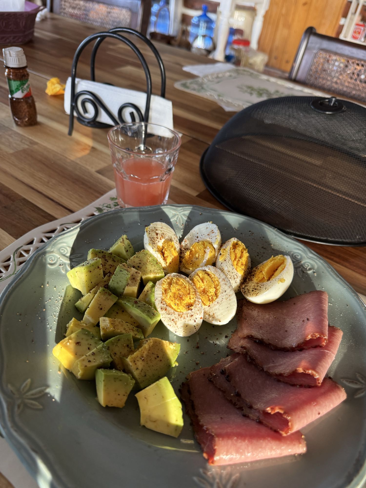 desayuno con aguacate