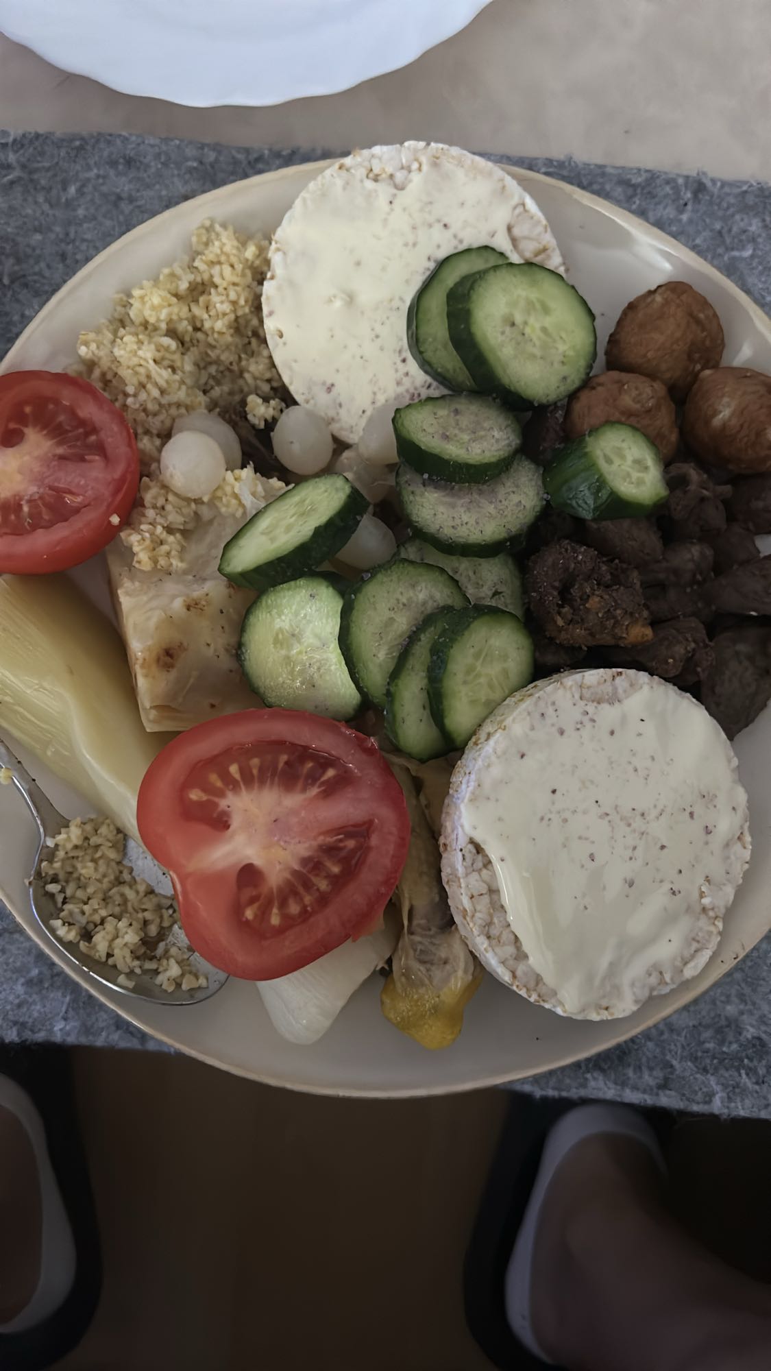 plato mixto saludable