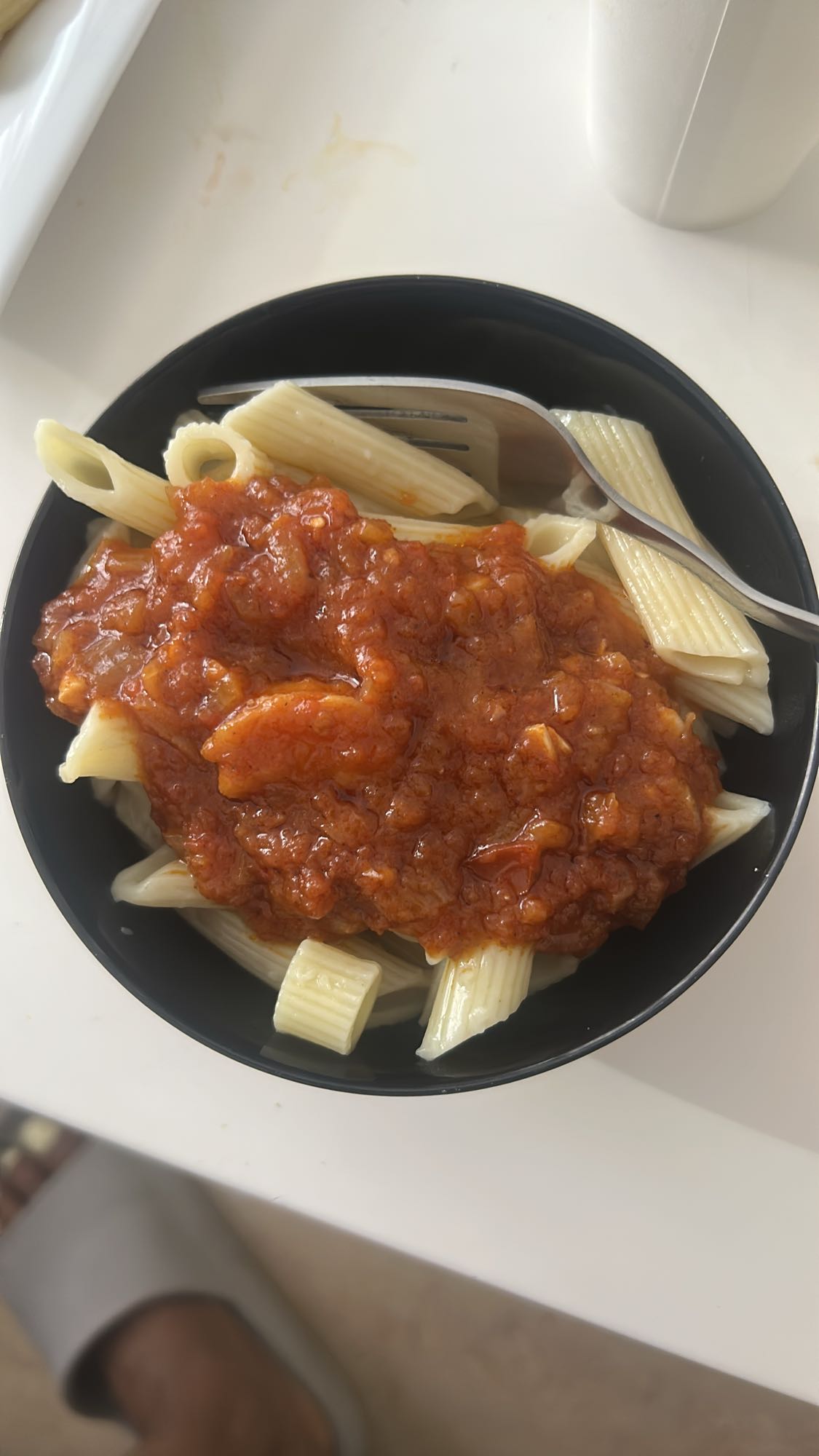 Penne mit Tomatensoße