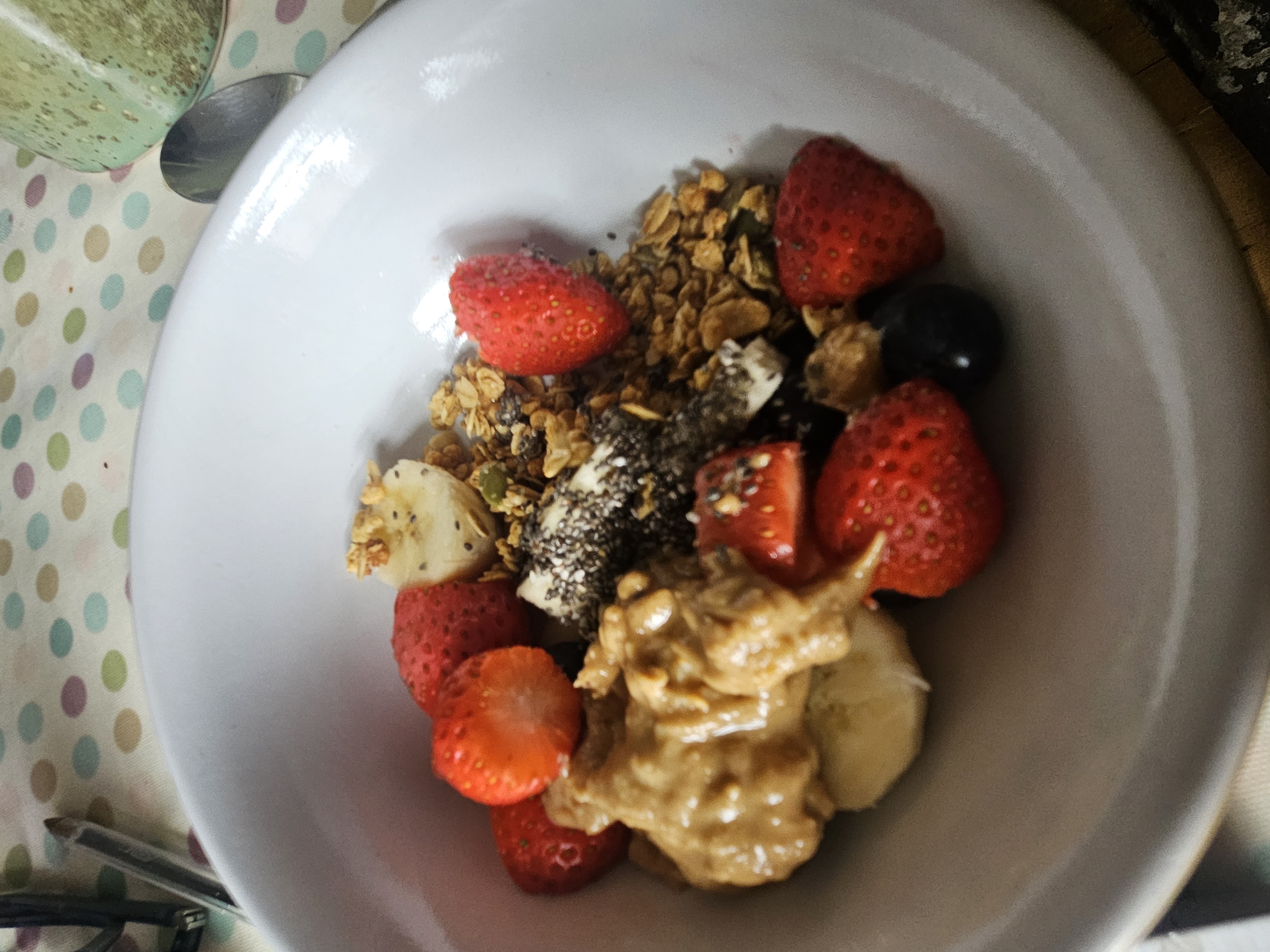 Granola Fruit Bowl
