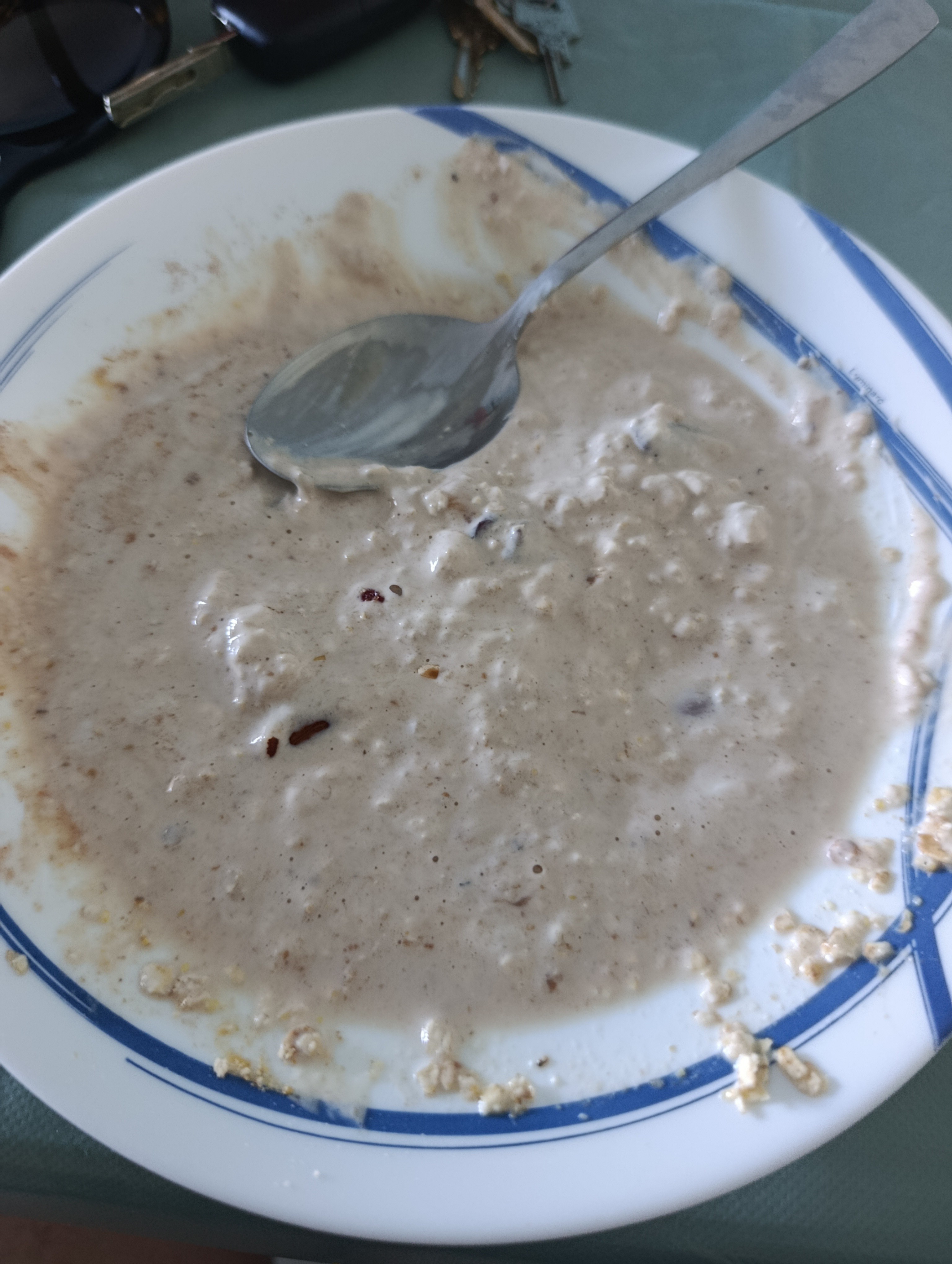 avena con requeson
