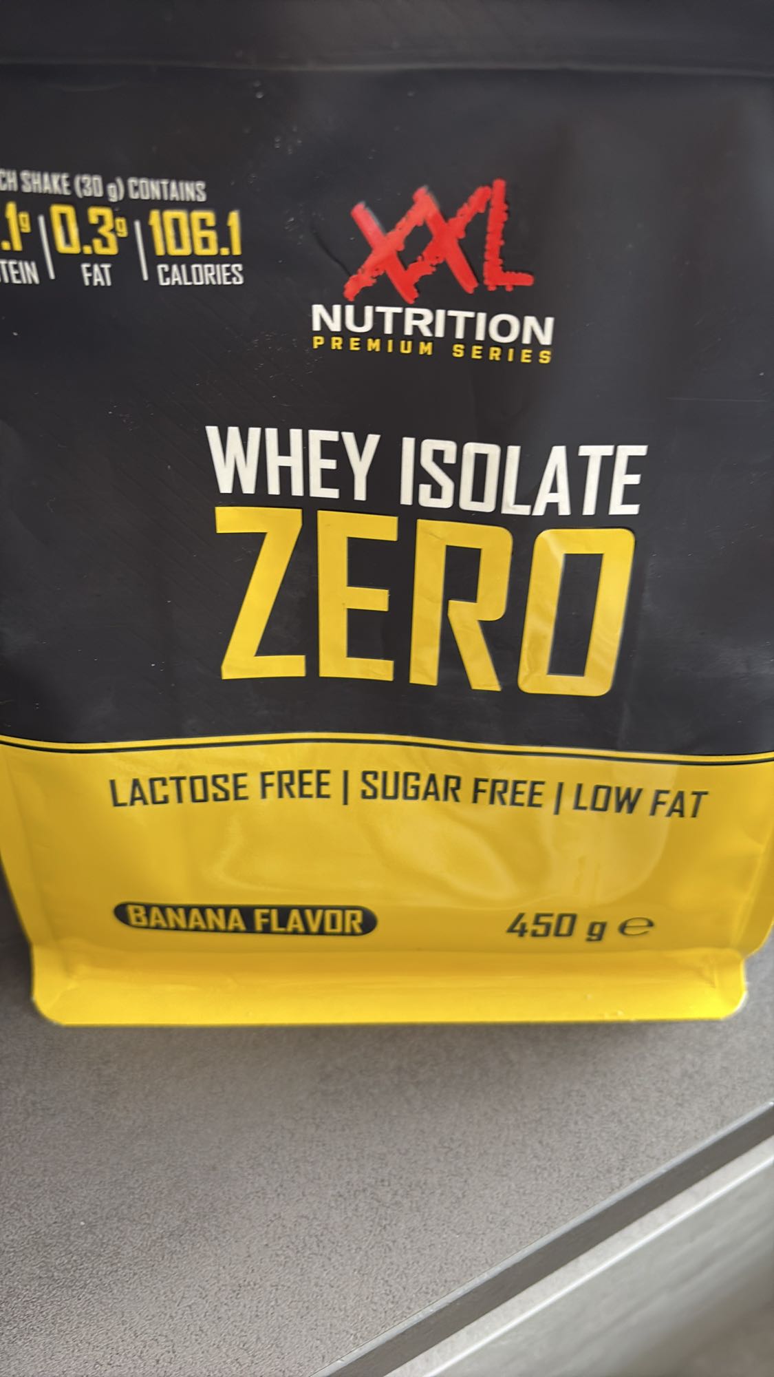 Whey isolate shake