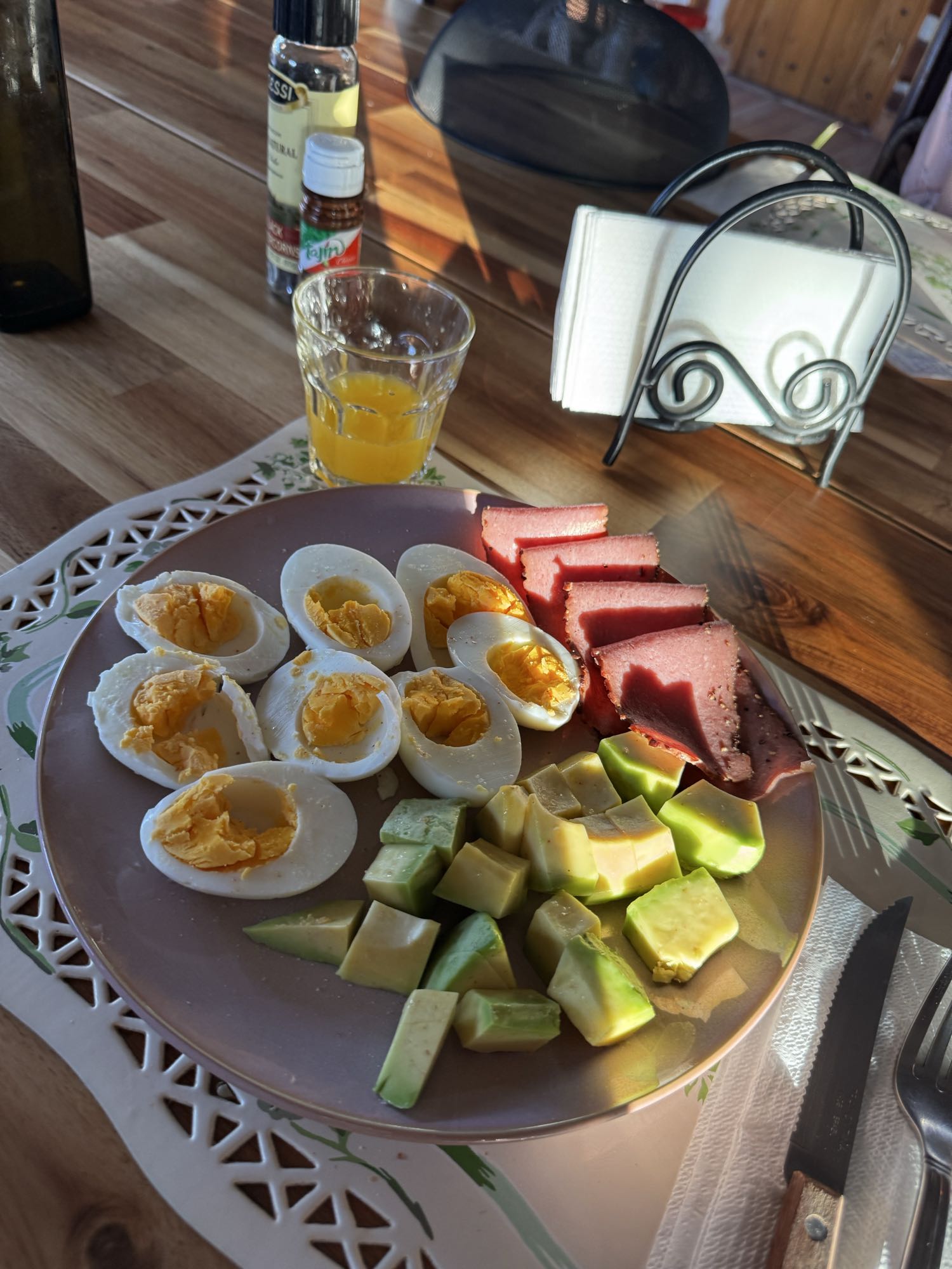 huevos con aguacate