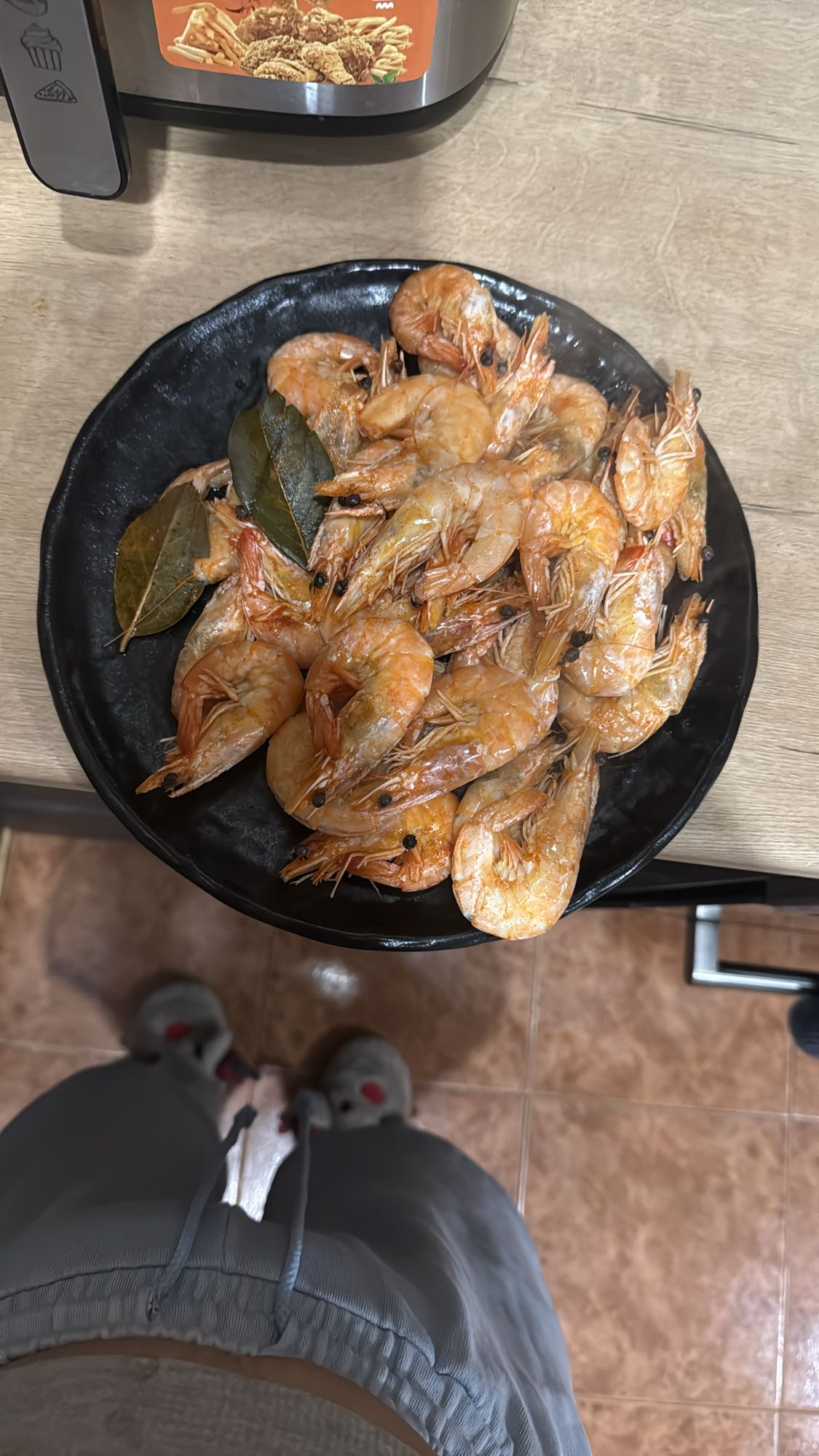 Boiled Shrimp Plate
