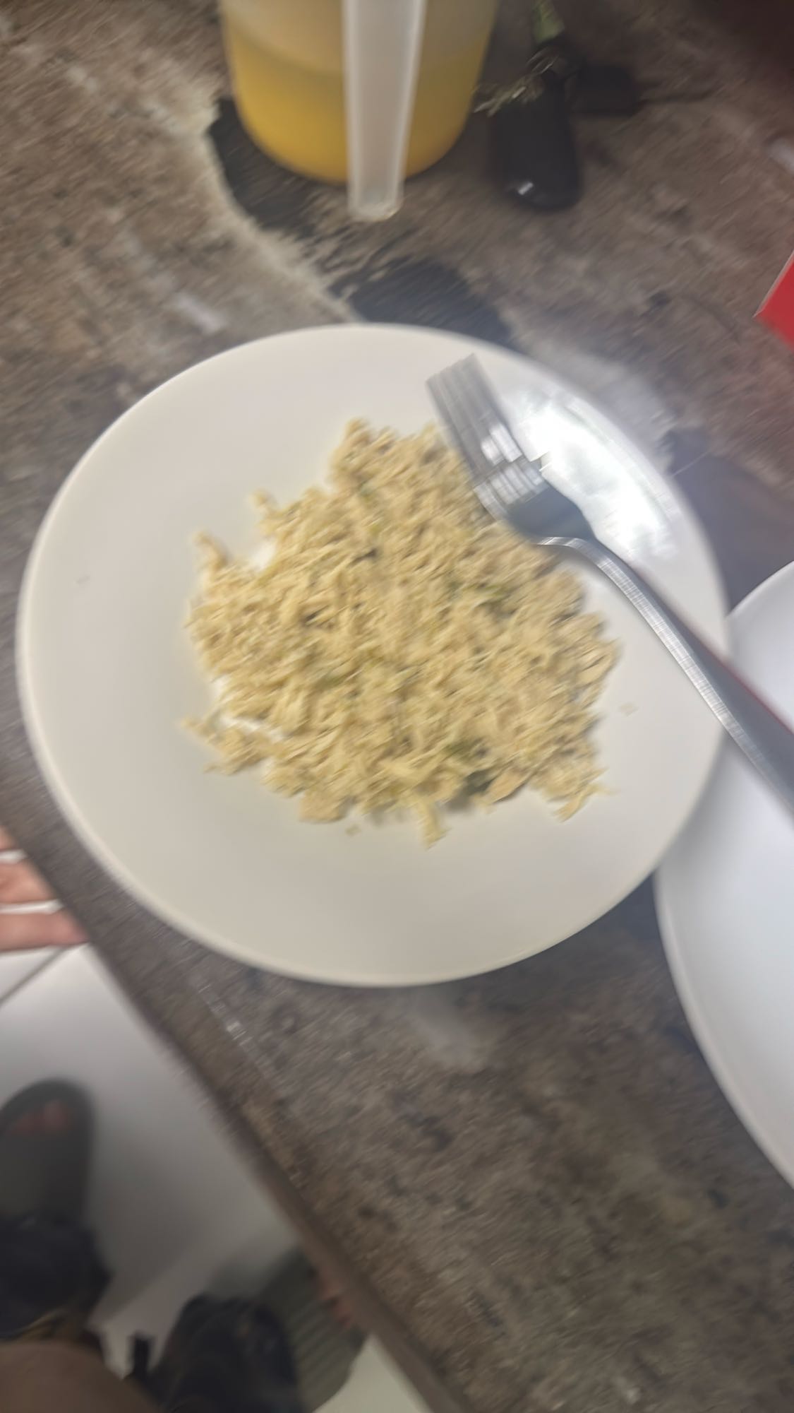 macarrão cremoso com frango