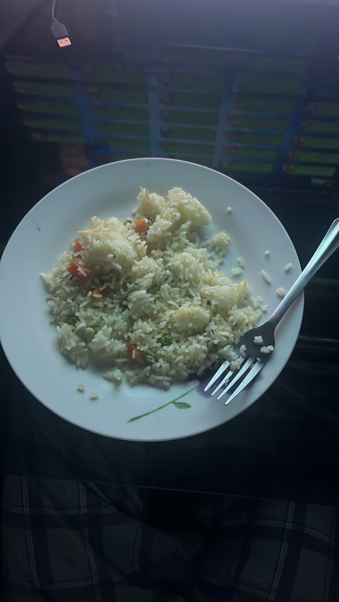 arroz con coliflor