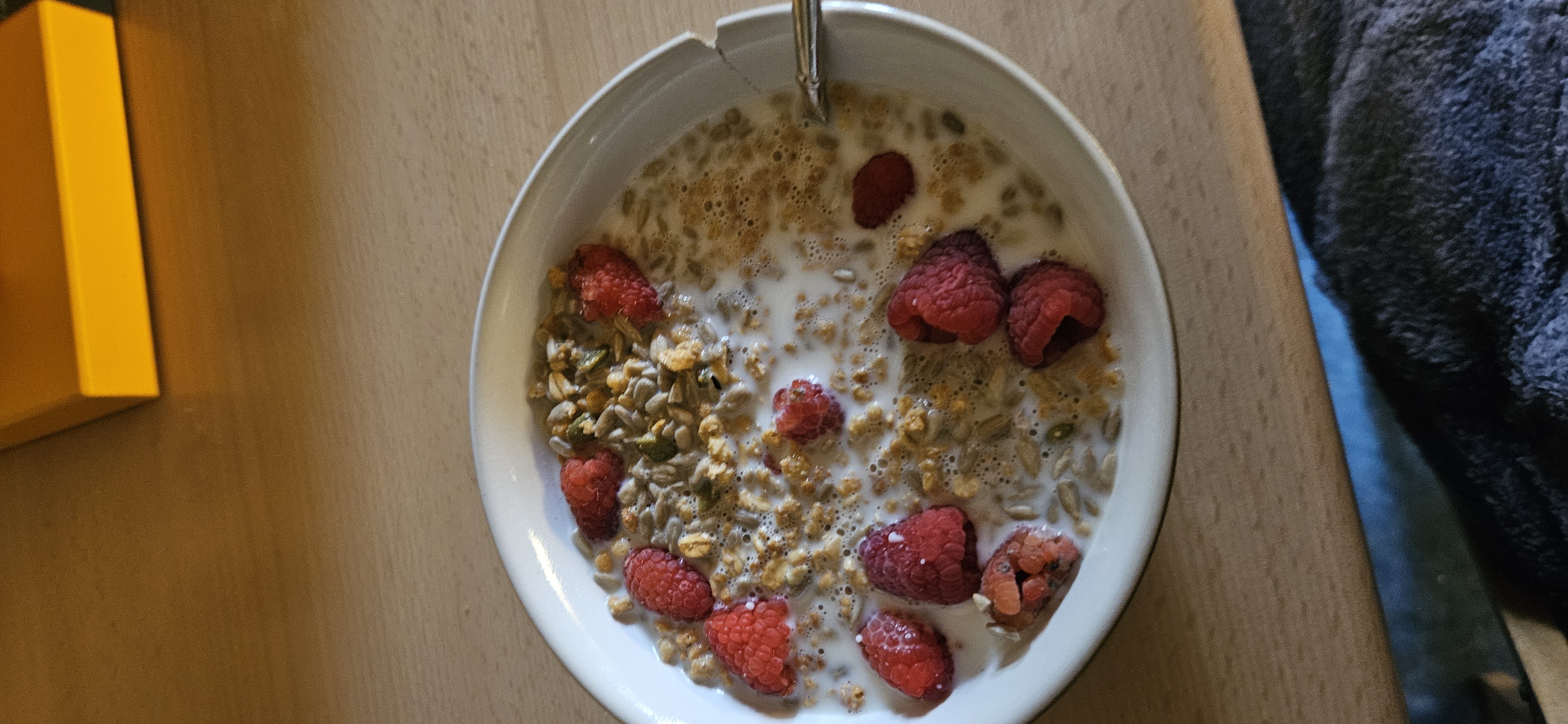Raspberry Granola Bowl