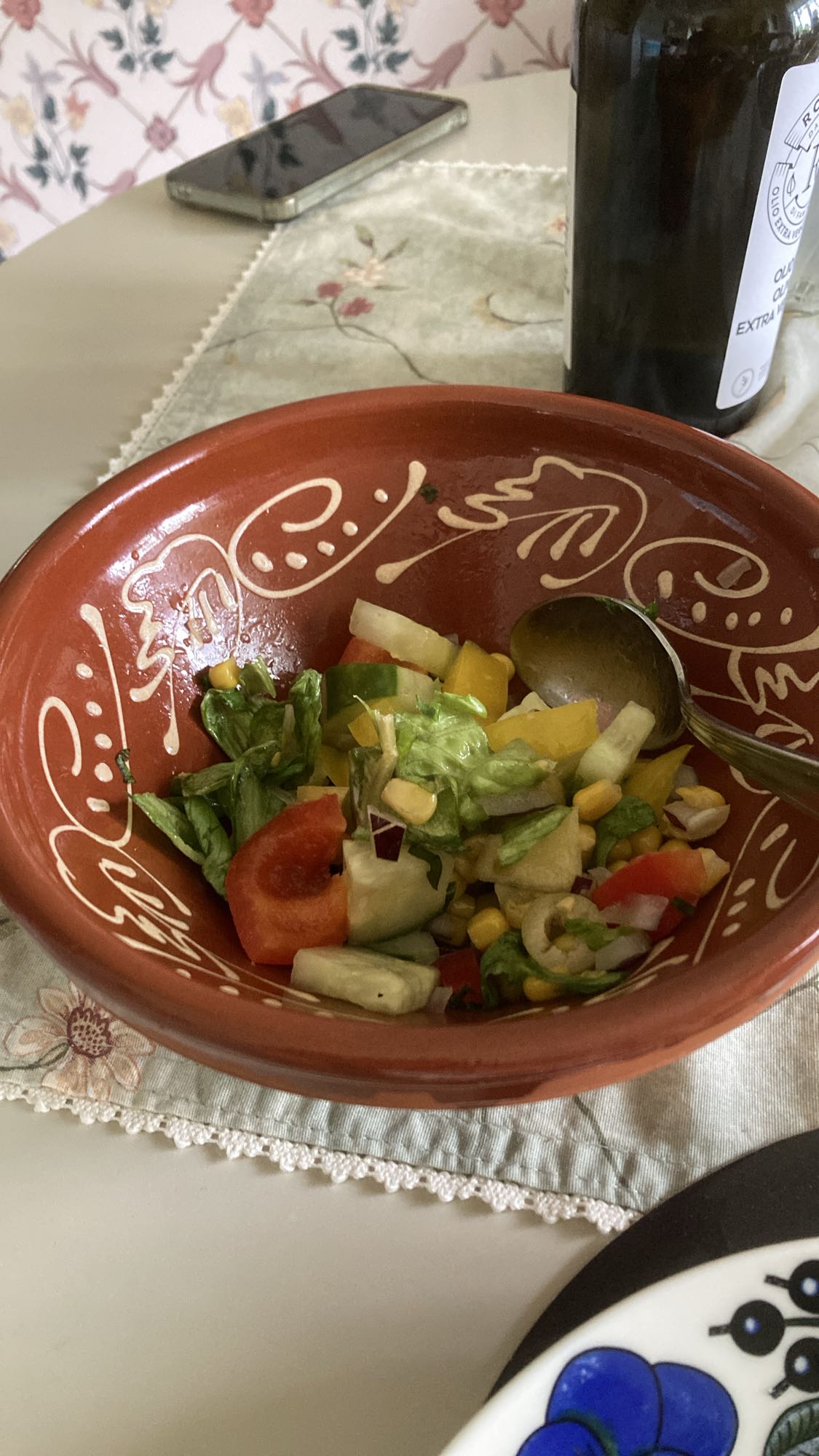 Blandad sallad