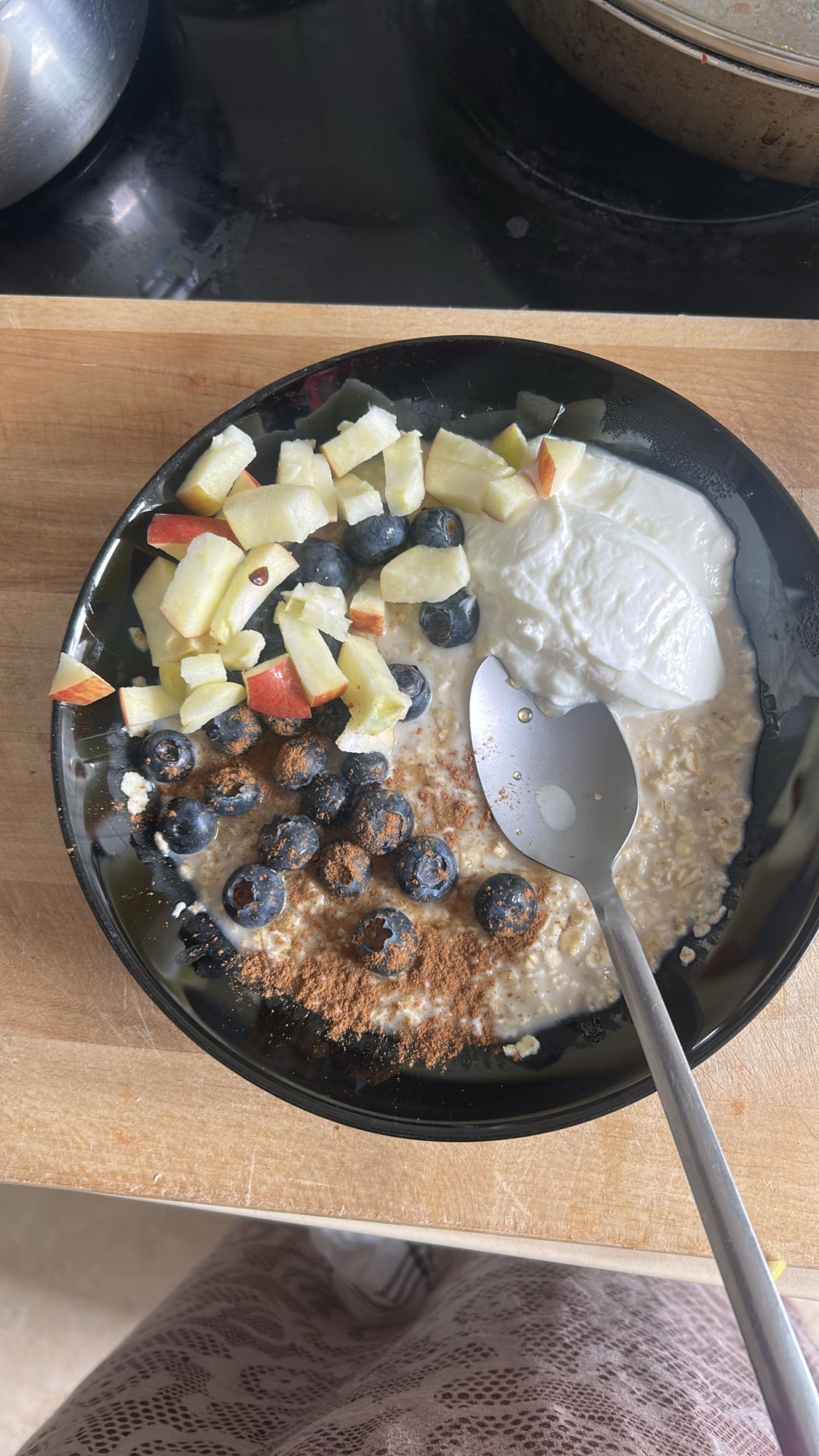 Haferbrei mit Obst