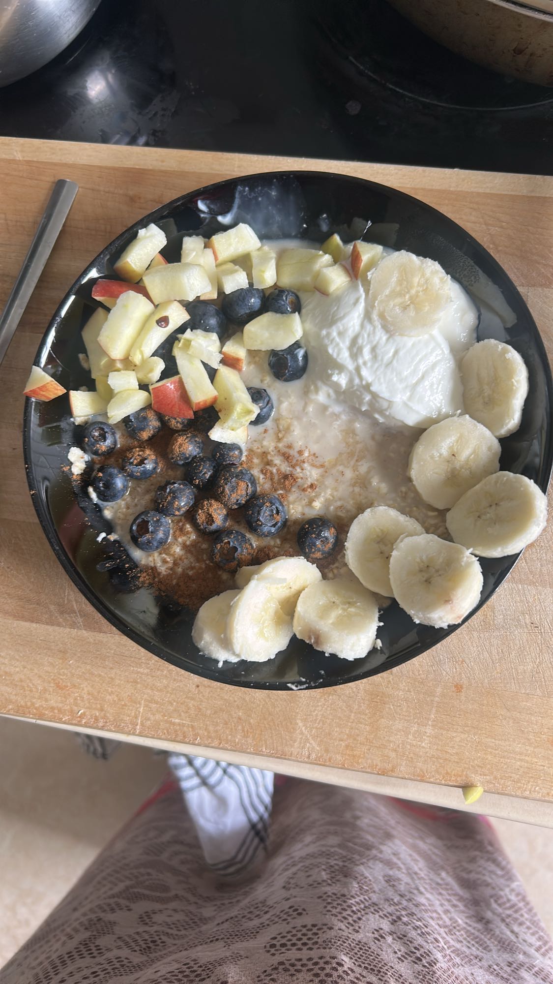 Haferbrei mit Obst