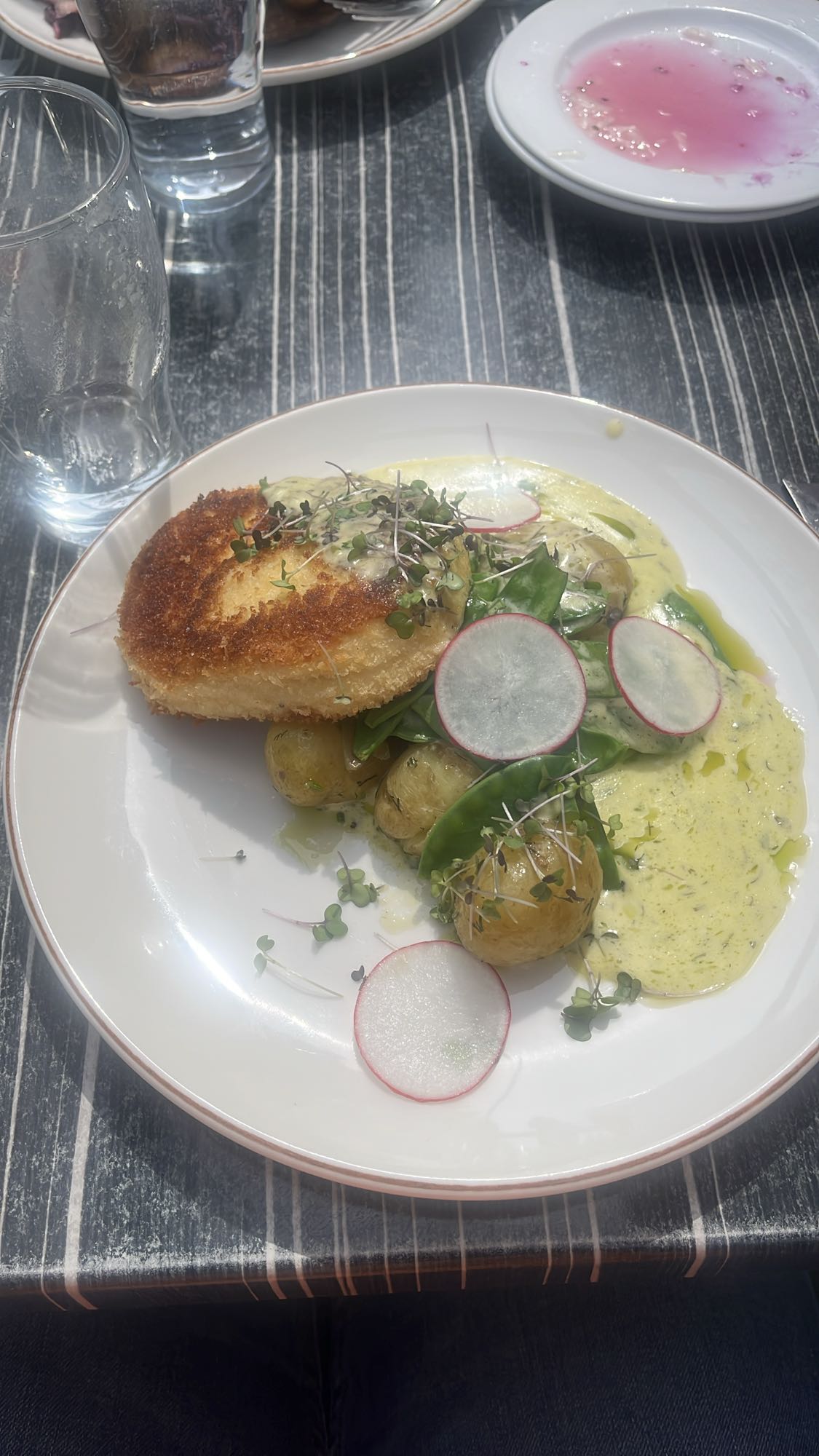 Fiskwallenbergare med potatis