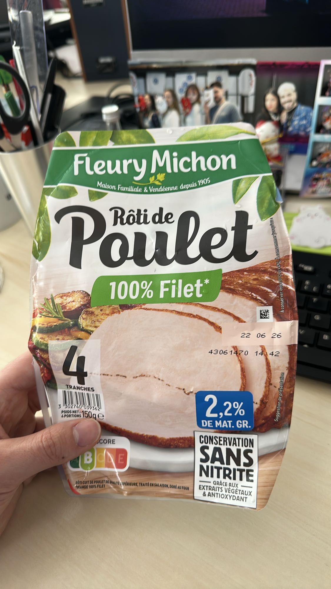 Rôti de poulet