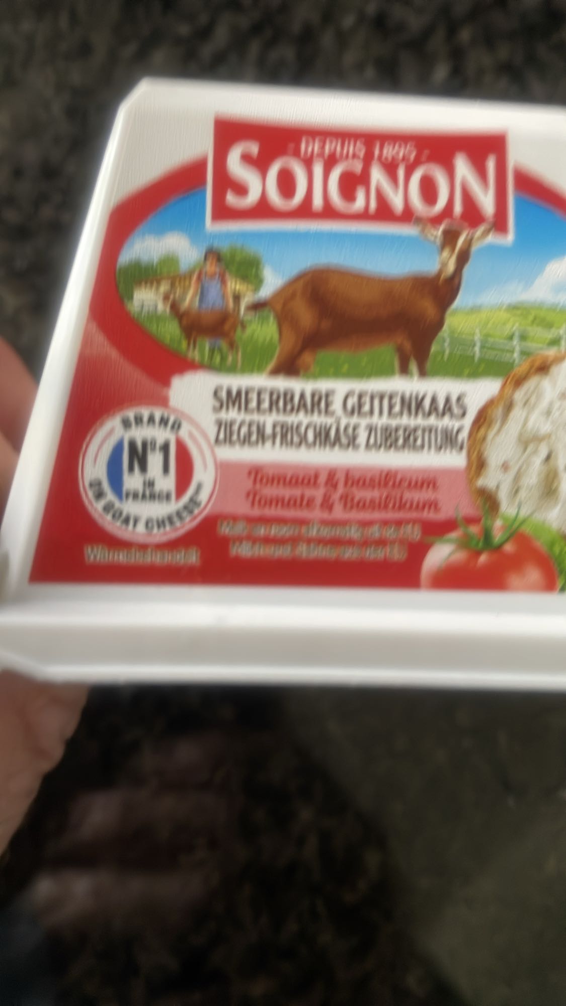 Smeerbare geitenkaas
