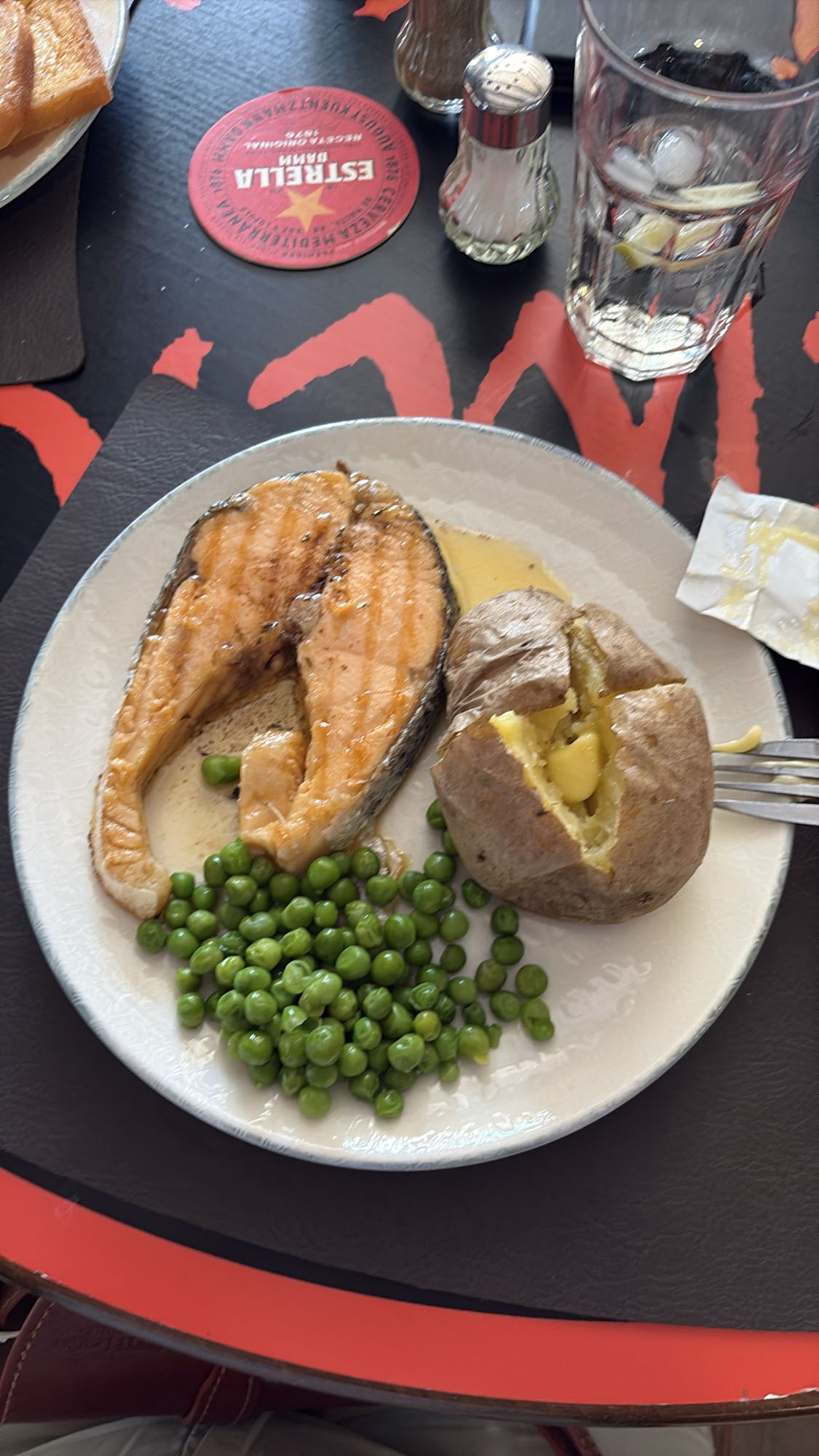 Salmon Potato Peas