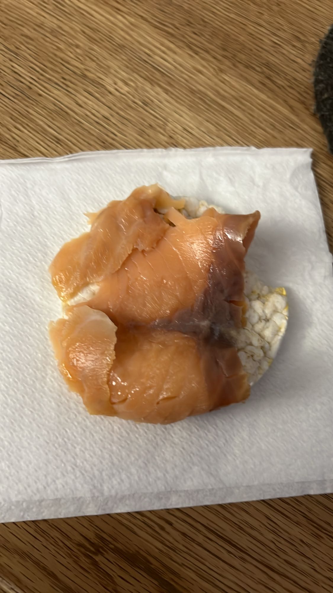 Galletta con salmone