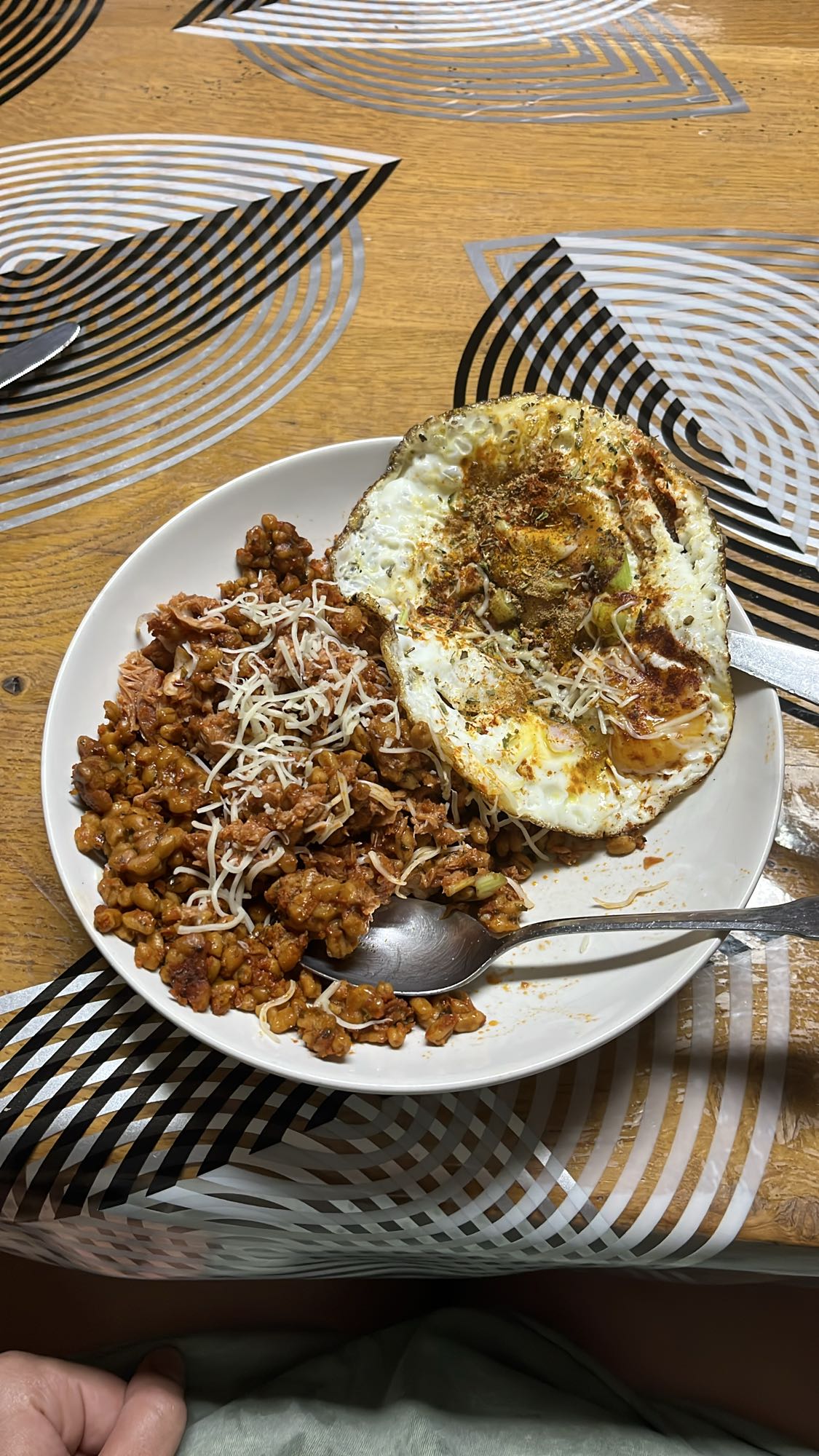Ébly au thon sauce tomate