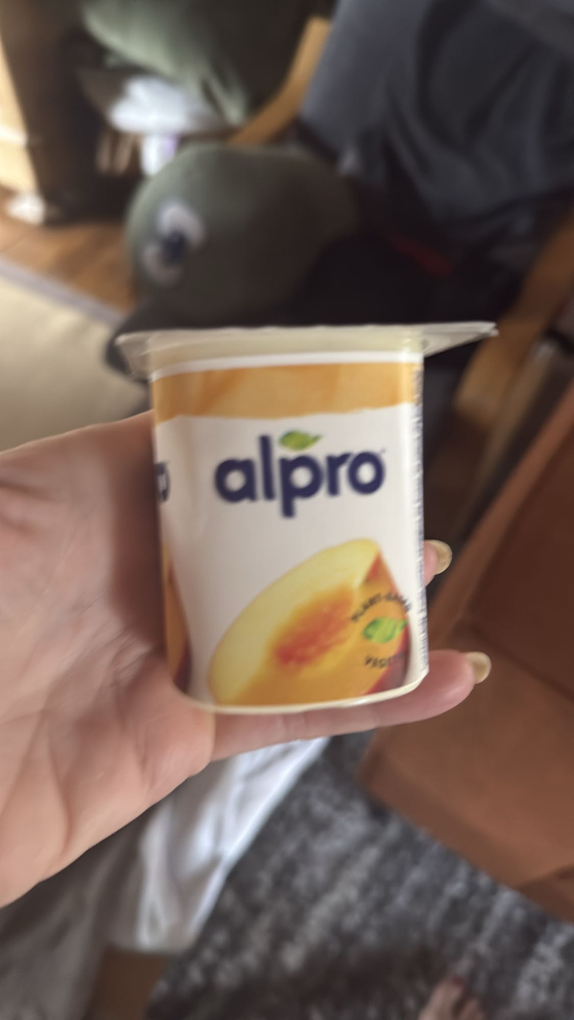 Perzik sojayoghurt